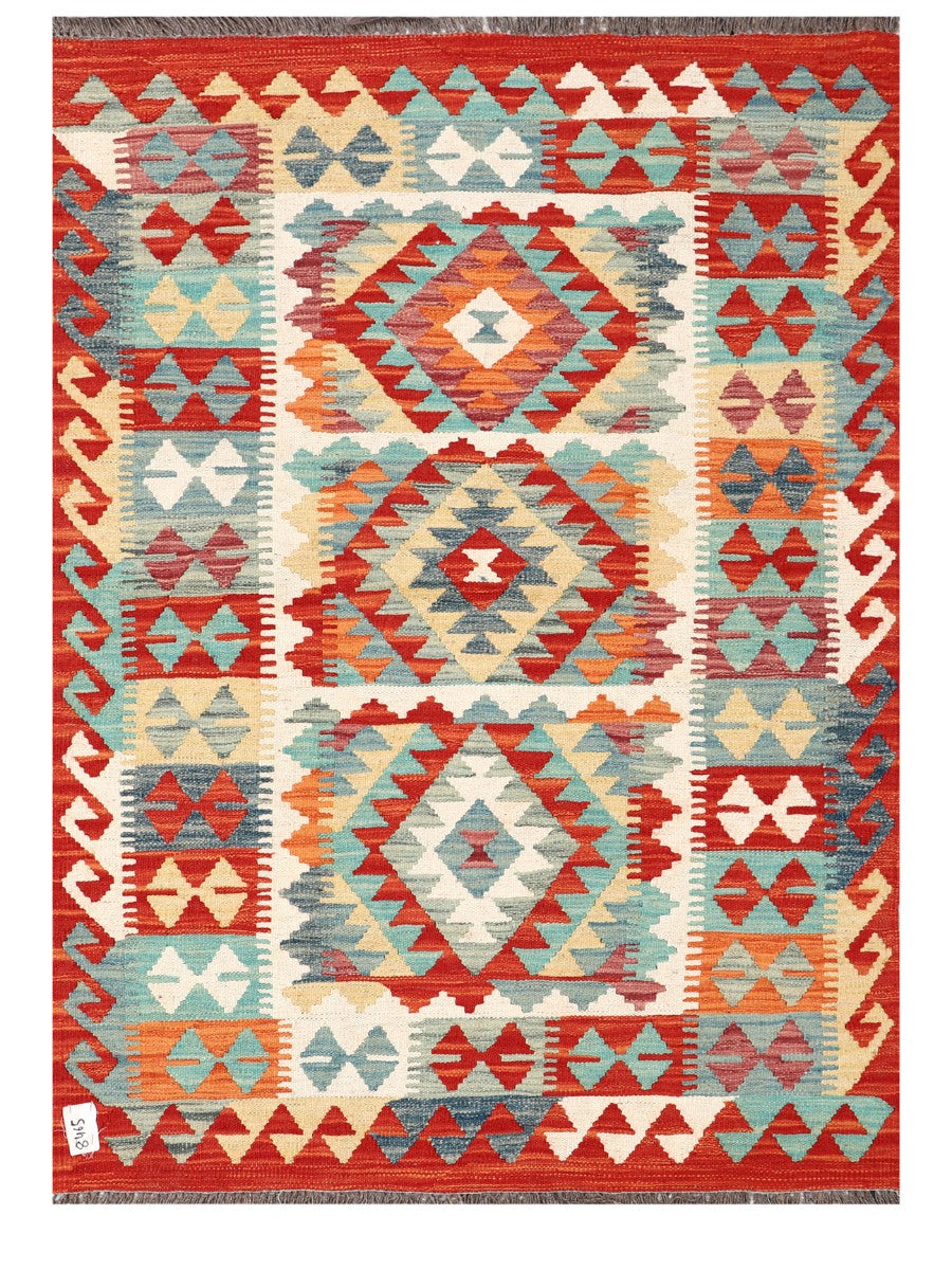 Maimana Afghanistan Kilim Rug - 150 x107 cm