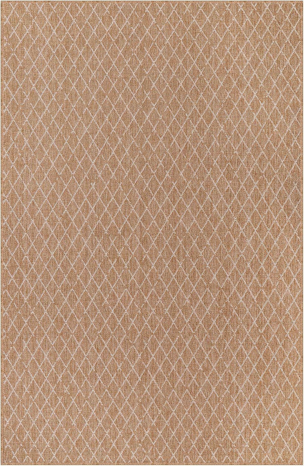 Rugs Living Room - Non slip, Washable Area Rug - Beige Rug, Suitable for Indoor and Outdoor Use, UV and Weather Resistant, Carpet for Bedroom, Kitchen, Verandas (Beige 4, 80X150 CM)