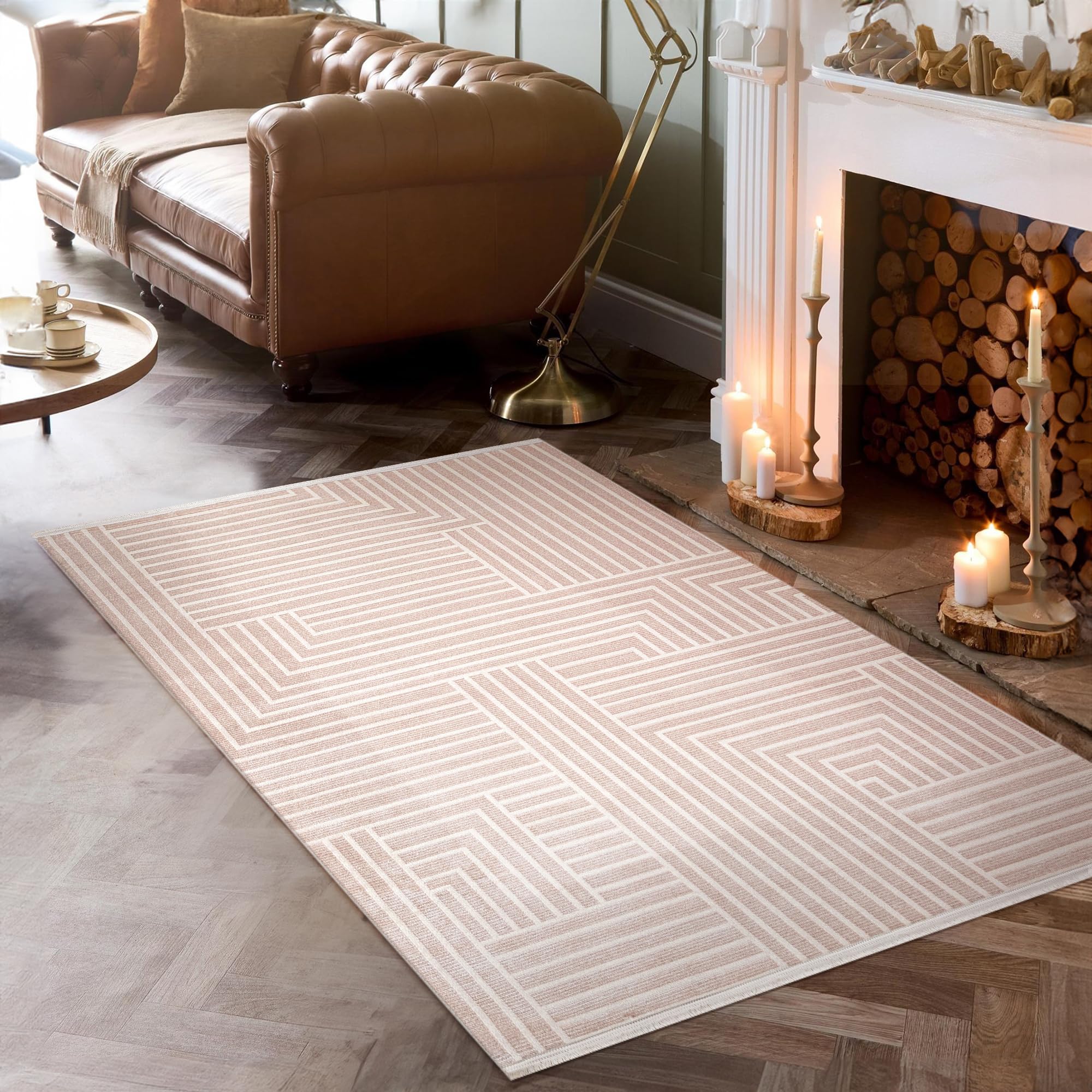 Area Rug for Living Room β Soft Plush Area Rug, Modern Carpet for Bedroom & Home | Non-Shedding, Shed-Resistant Large Area Rugs for Living Room, Hallway & Office (LIGHT GRAY, 160X230)