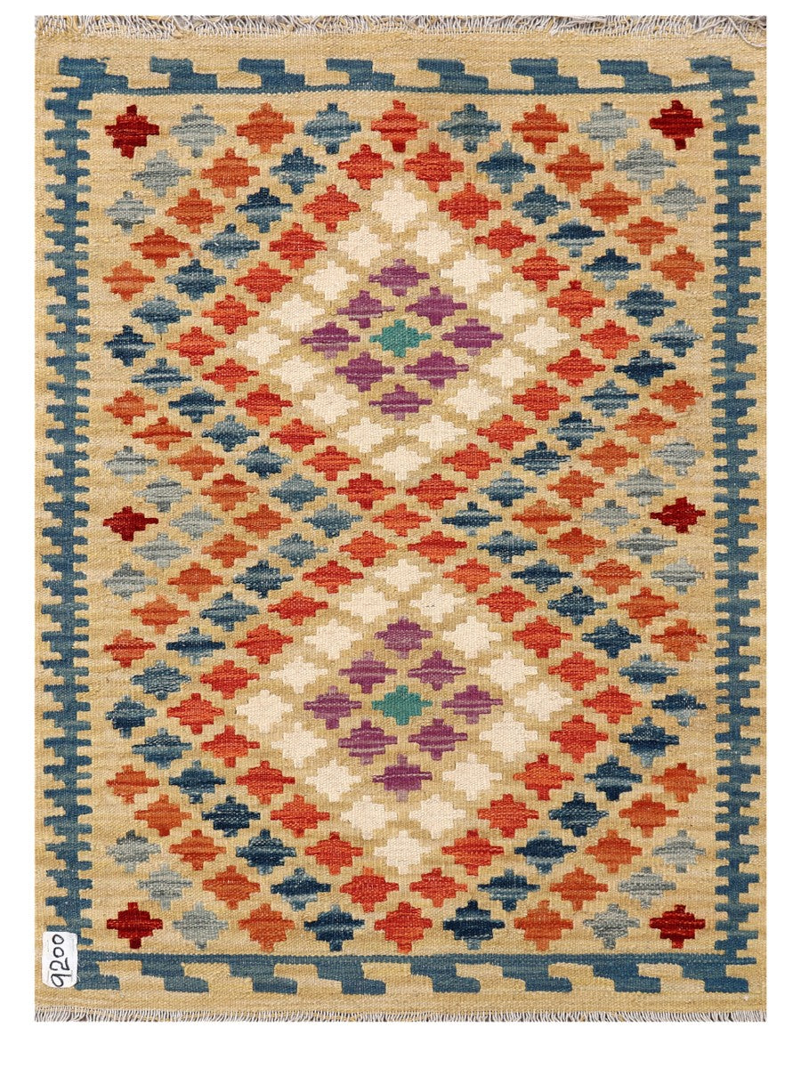 Maimana Afghanistan Kilim Rug - 110 x 80 cm