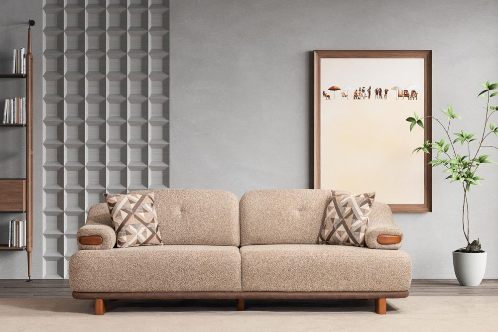 Arden 3-Seater Sofa – Compact Design, Smart Comfort by Netline Interiors