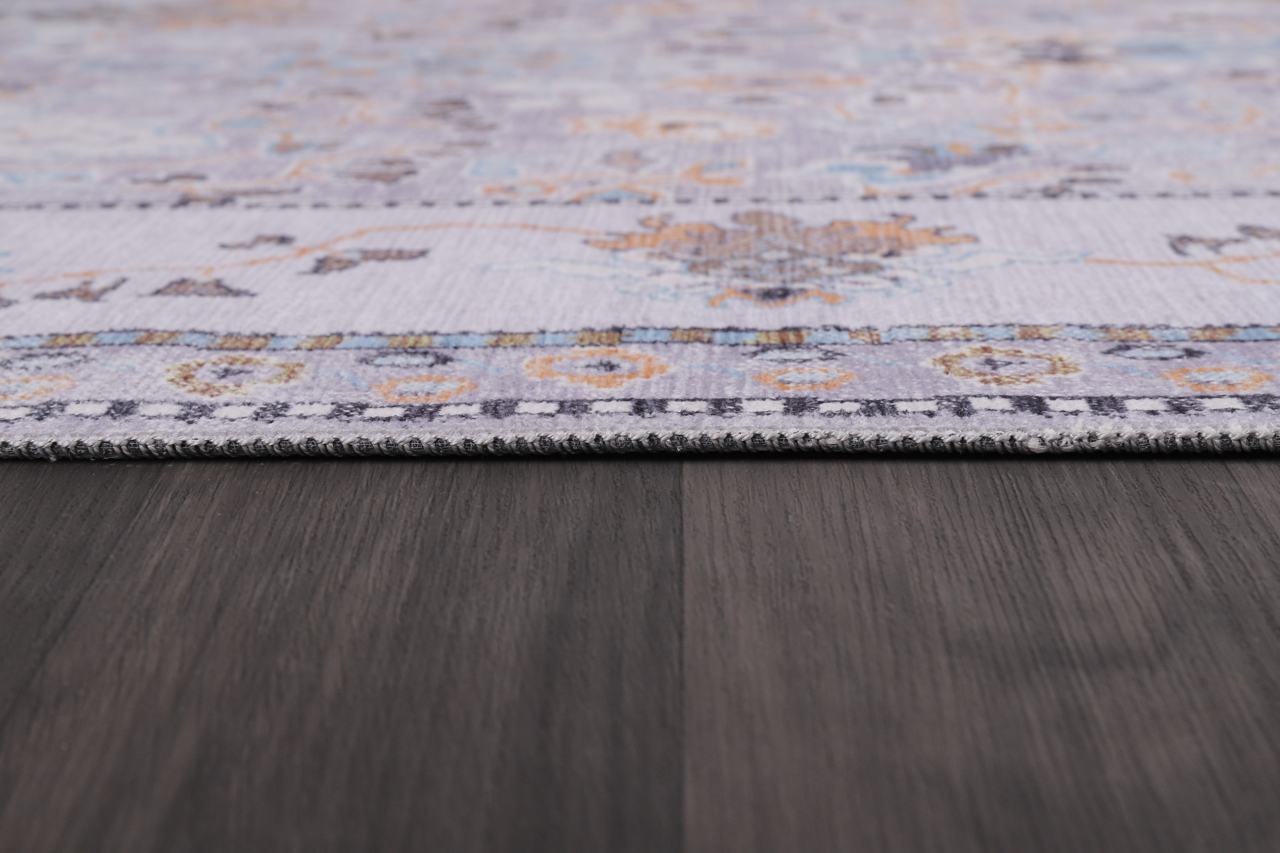 Netline Home Rugs Depot Kilim Red Medallion Washable Rug Design LD0015