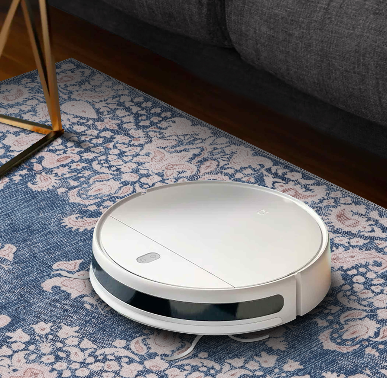 Netline Home Rugs Depot Modern Beige Floral Washable Rug Design R3