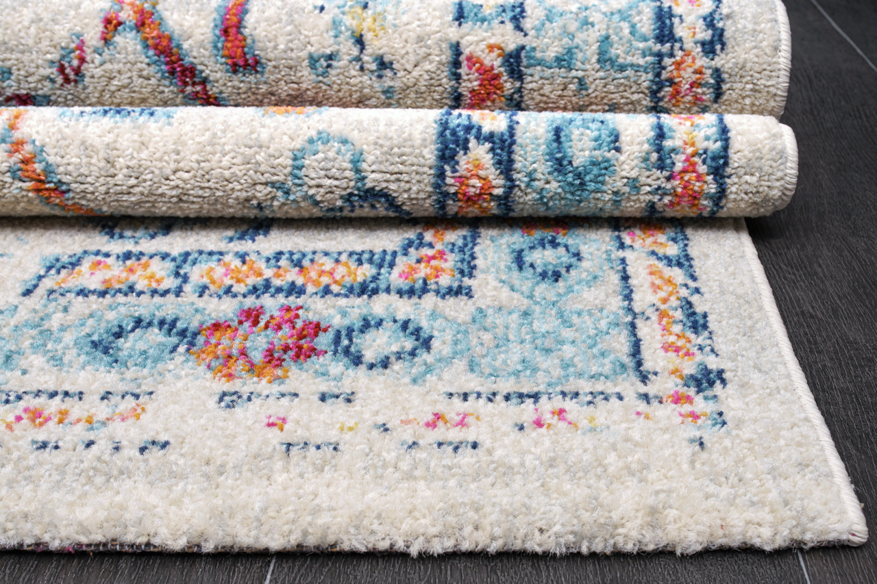 Vintage Area Rug 7661 – Tribal Distressed Terracotta