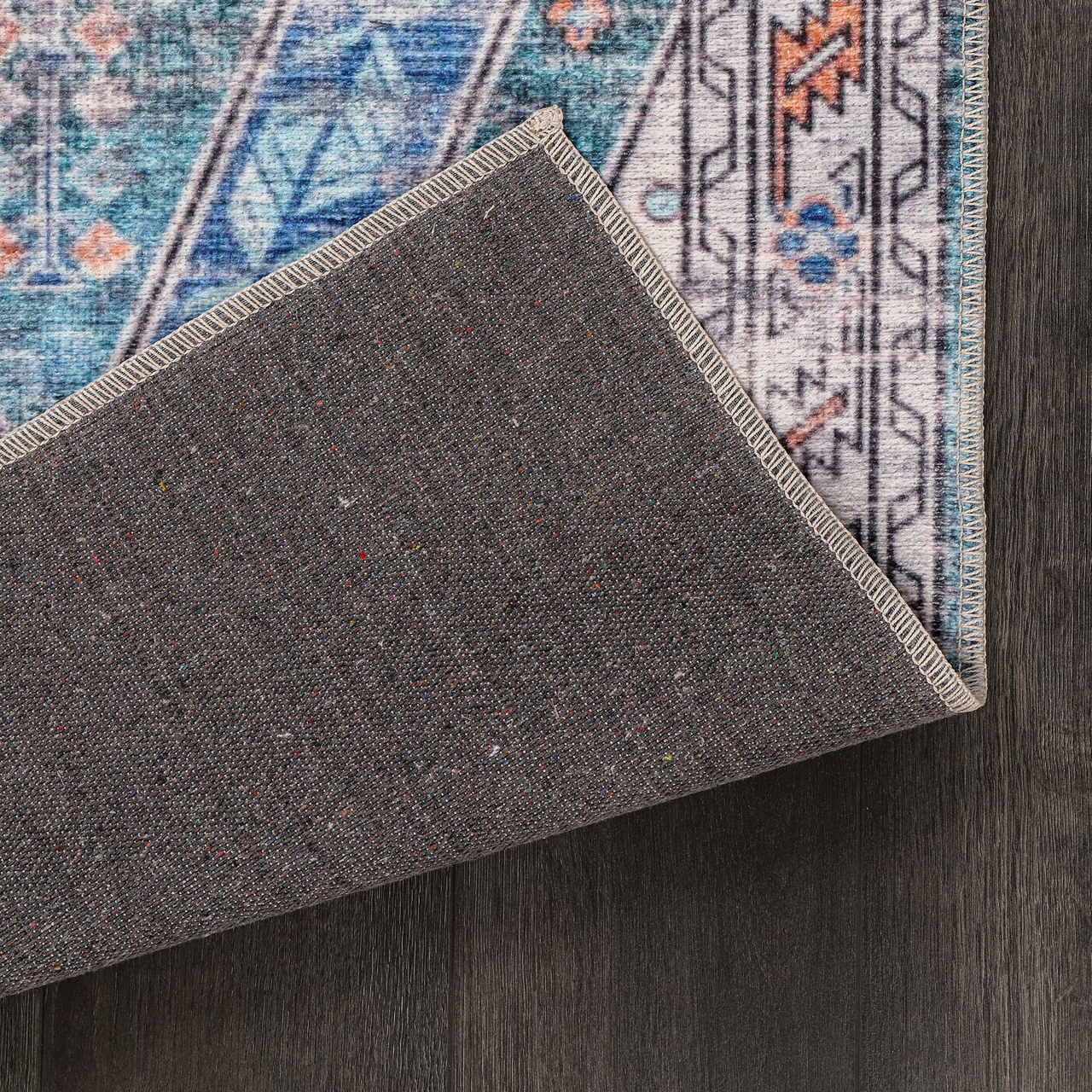 Netline Home Rugs Depot Ð Kilim Red Medallion Washable Rug Ð Design NL1015