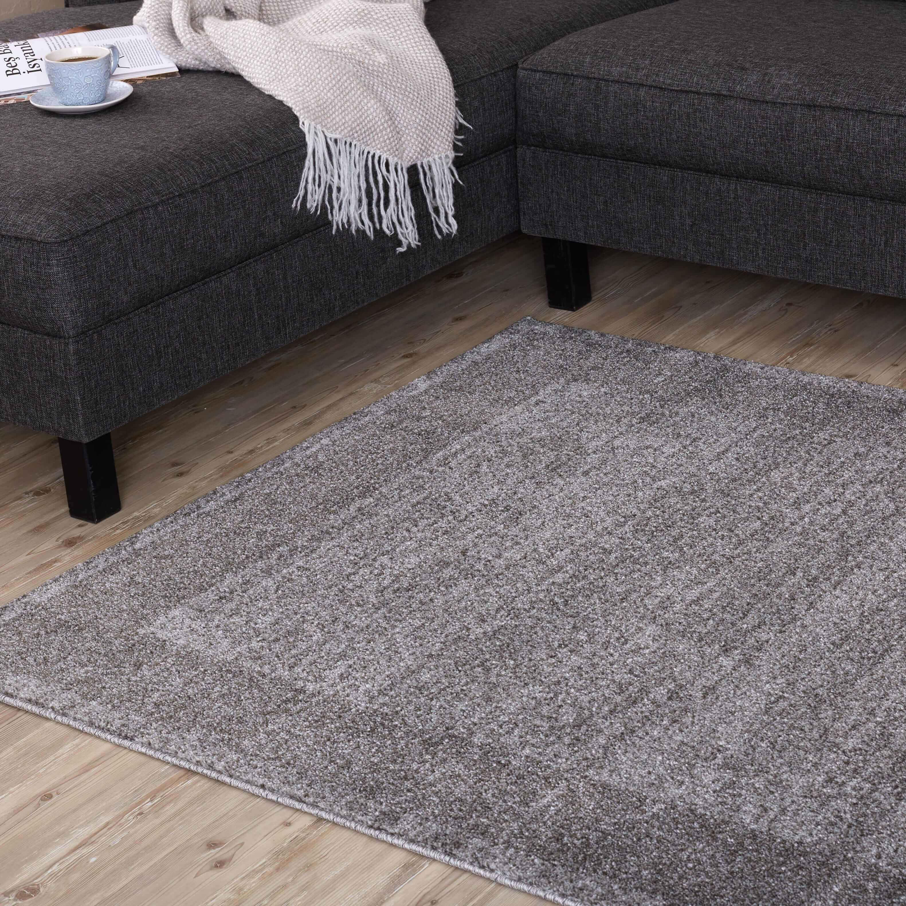 Ephesus Modern Grey Rugs | 7437G