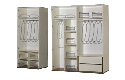 Smart Wardrobe by Netline Interiors