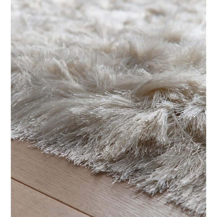 Glamour Shaggy Rug Plain Design