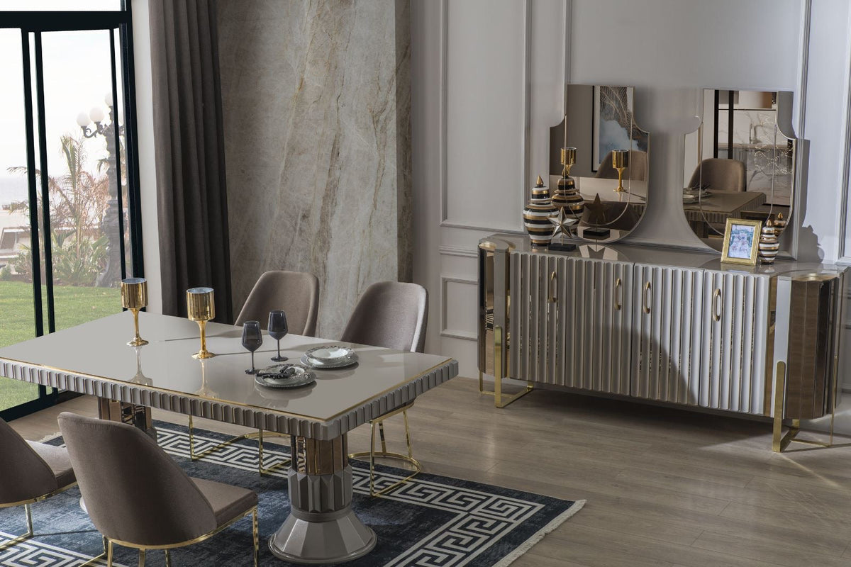 Luxori Dining Room (SK) by Netline Interiors