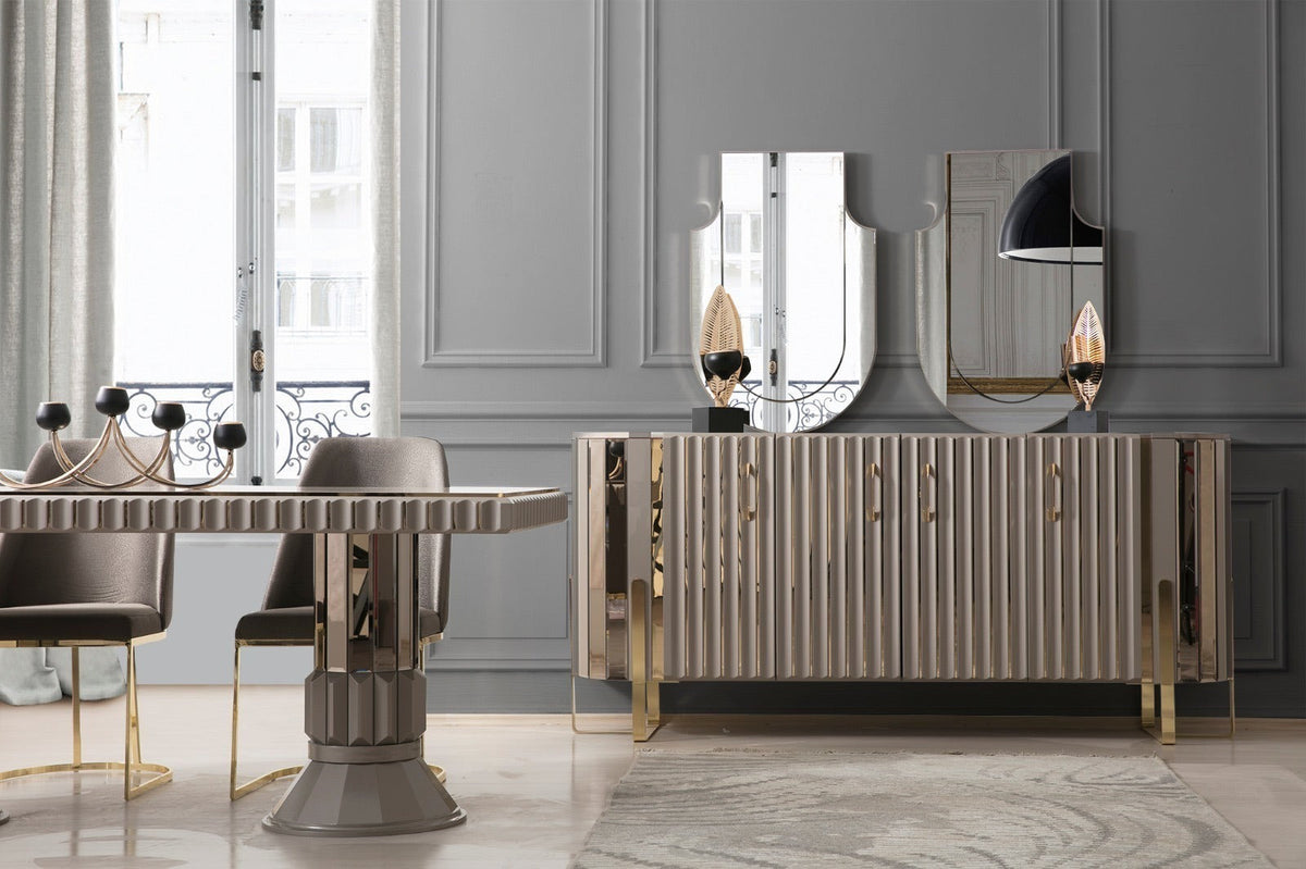 Luxori Dining Room (SK) by Netline Interiors