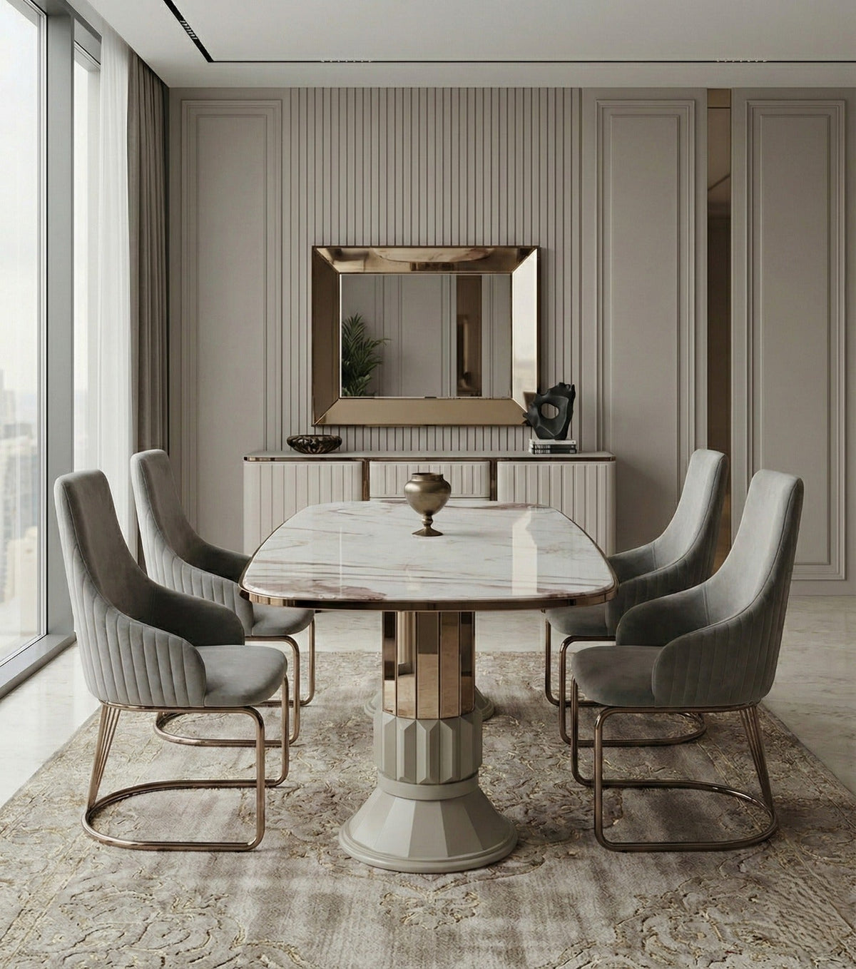 Joker Dining Room by Netline Interiors