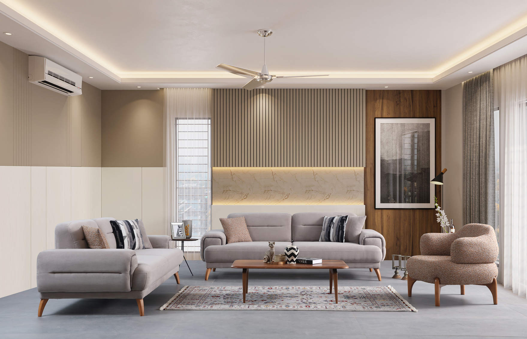Siena Sofa Set by Netline Interiors