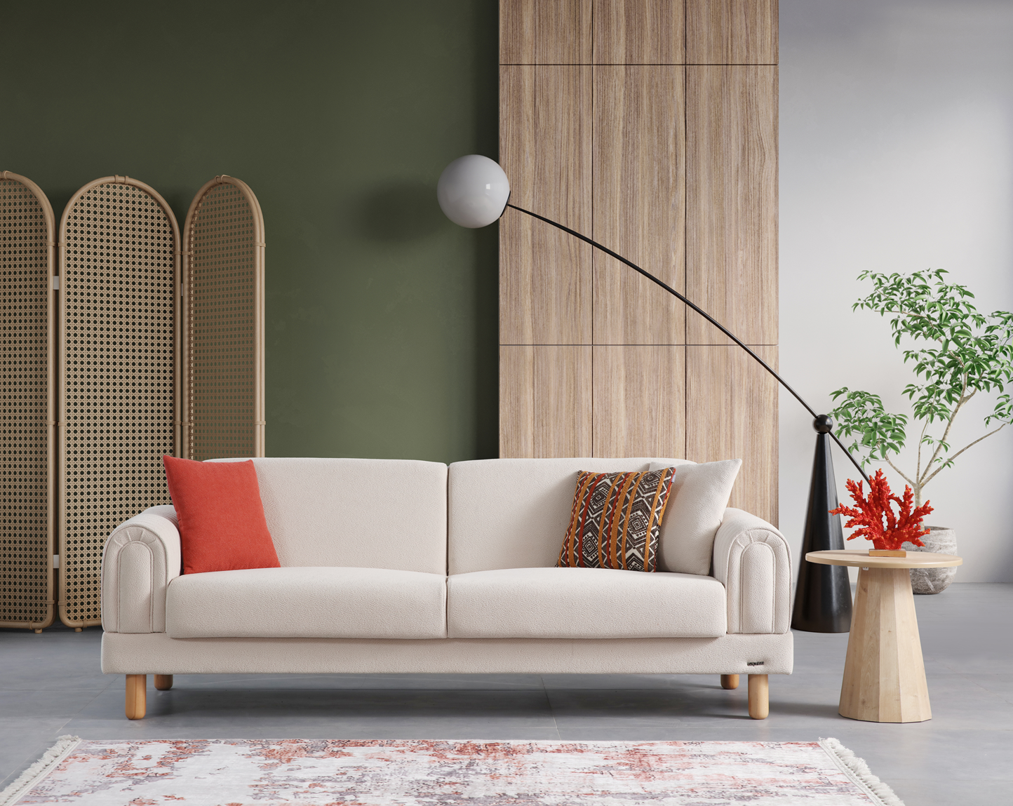 Panama 3 Seater Sofa by Netline Interiors
