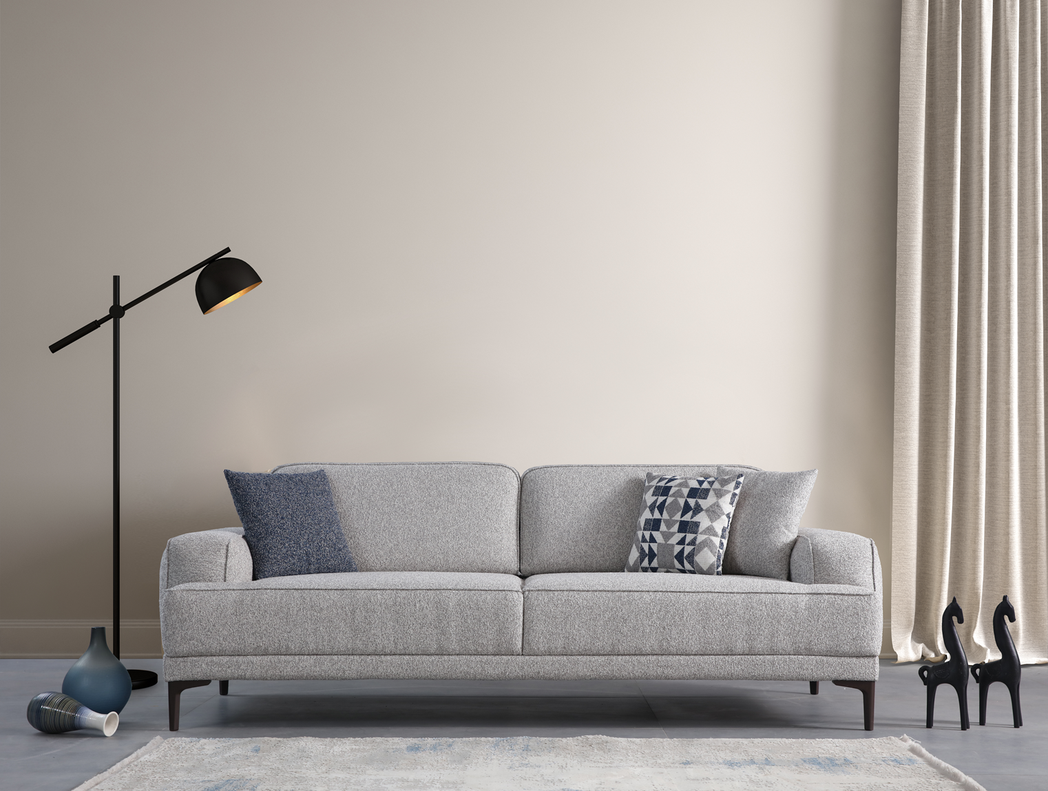 Sofya 3-Seater Sofa by Netline Interiors