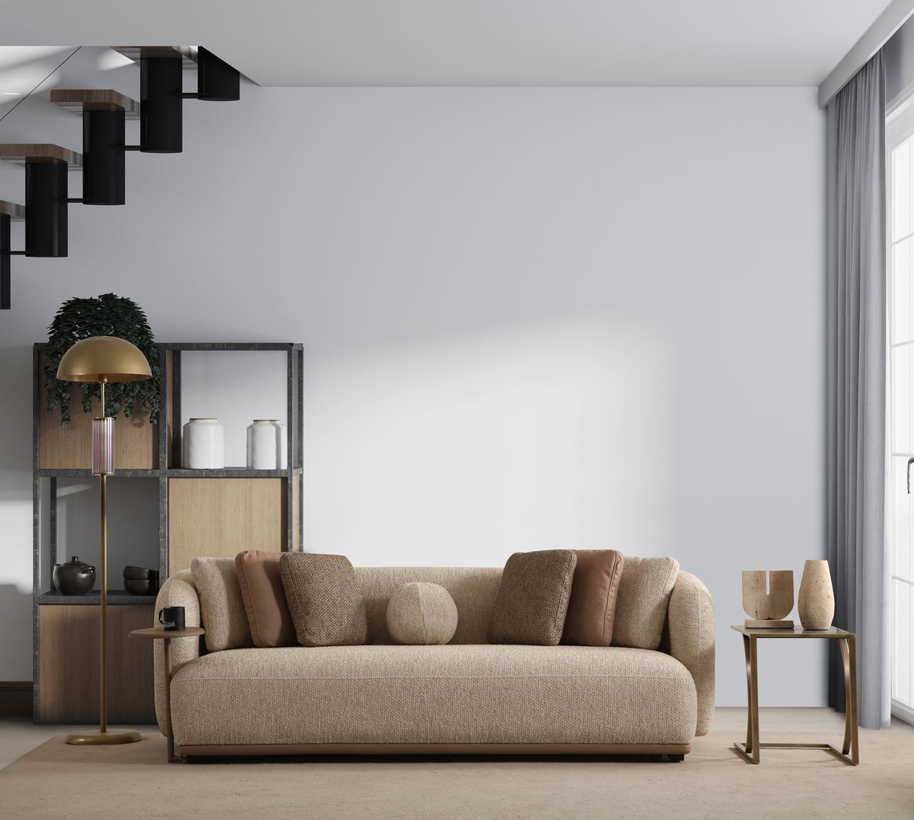 Netline Home Matiz Vision 3-Seater Sofa