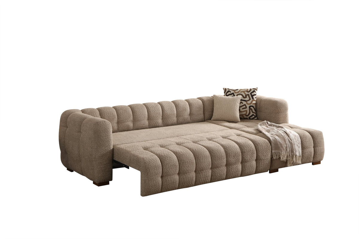 Estanze L-Shape Corner Sofa (SG) by Netline Interiors