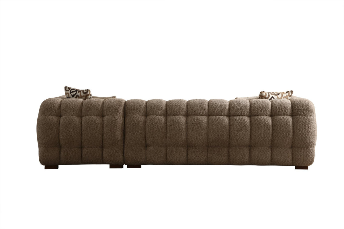Estanze L-Shape Corner Sofa (SG) by Netline Interiors