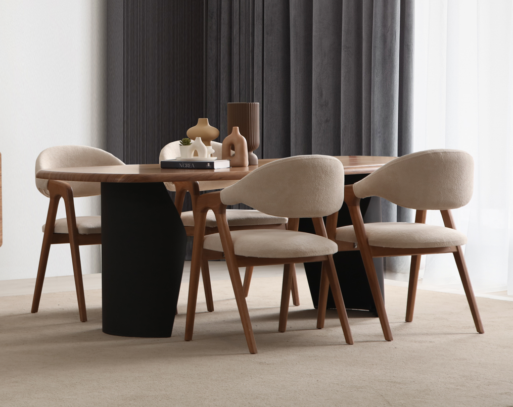 Netline Home Milano Dining Table and Chairs