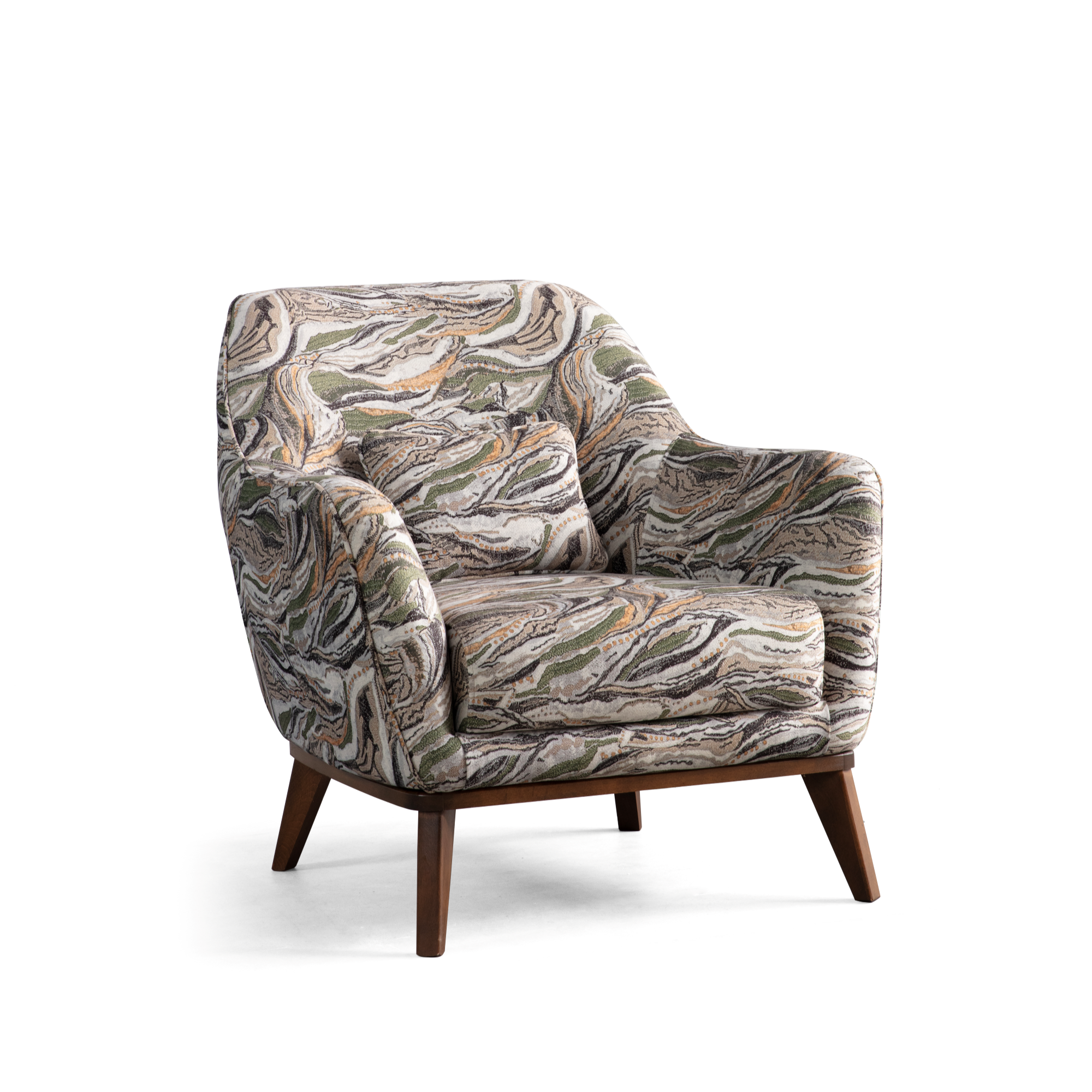 Netline Home Interior Togo Armchair with plush upholstery and modern design, ideal for comfortable accent seating in living spaces.