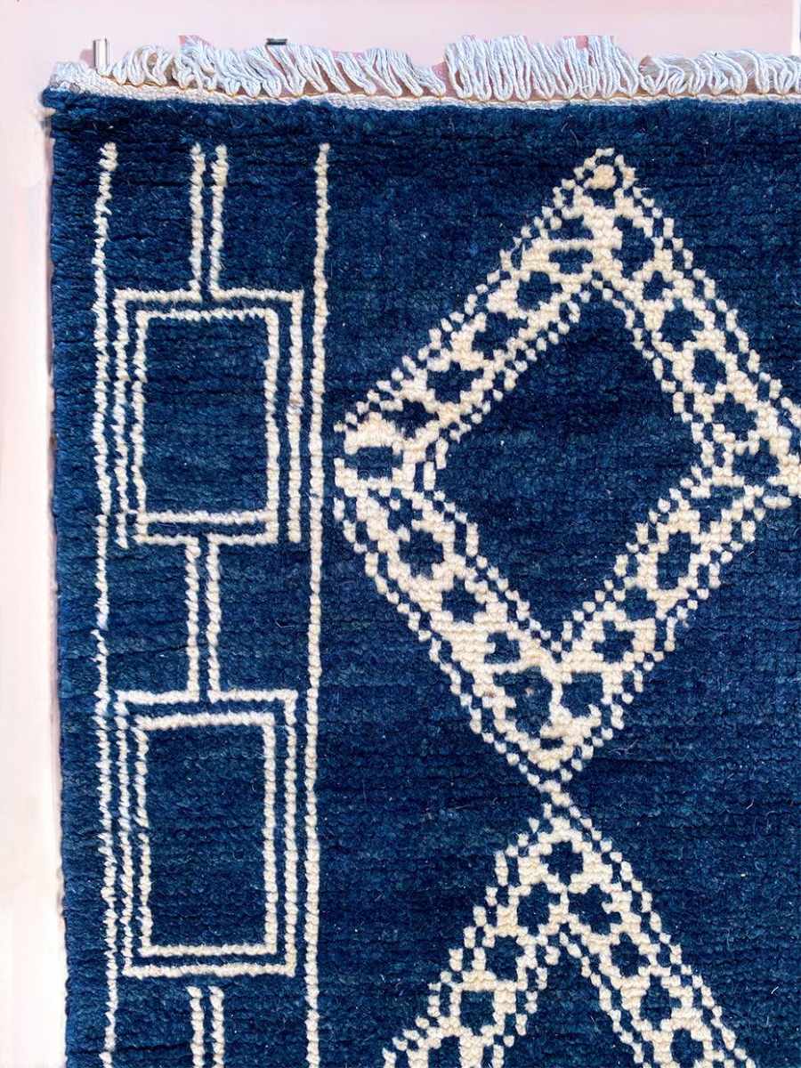 Nomad Hand Knotted Rug - 189 x 122 cm