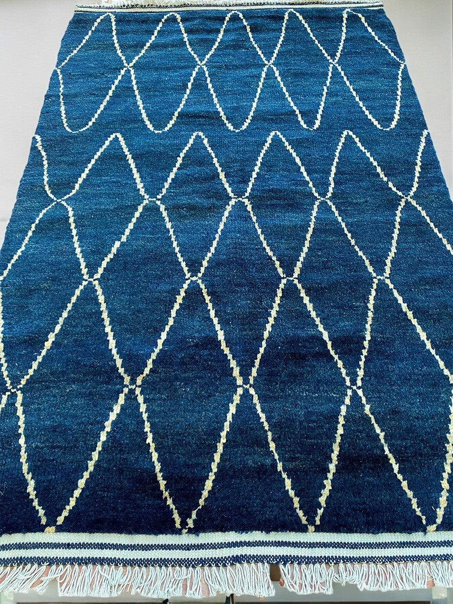 Kasbah Hand Knotted Rug - 196 x 125 cm