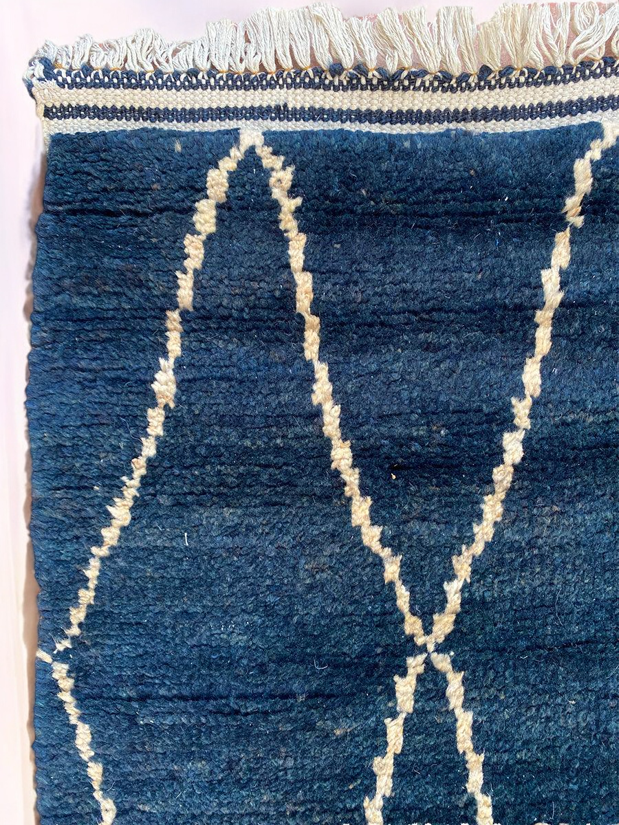 Kasbah Hand Knotted Rug - 196 x 125 cm