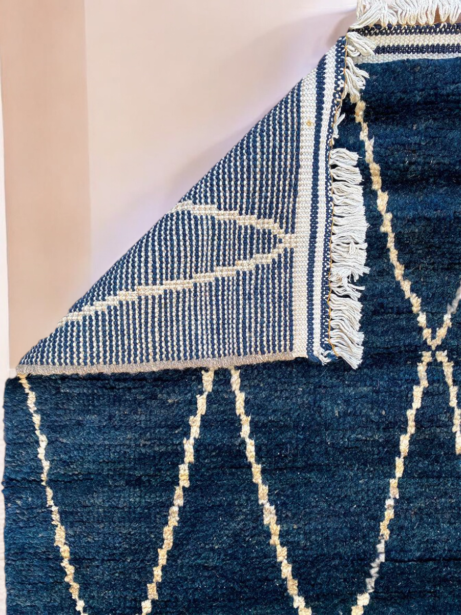 Kasbah Hand Knotted Rug - 196 x 125 cm