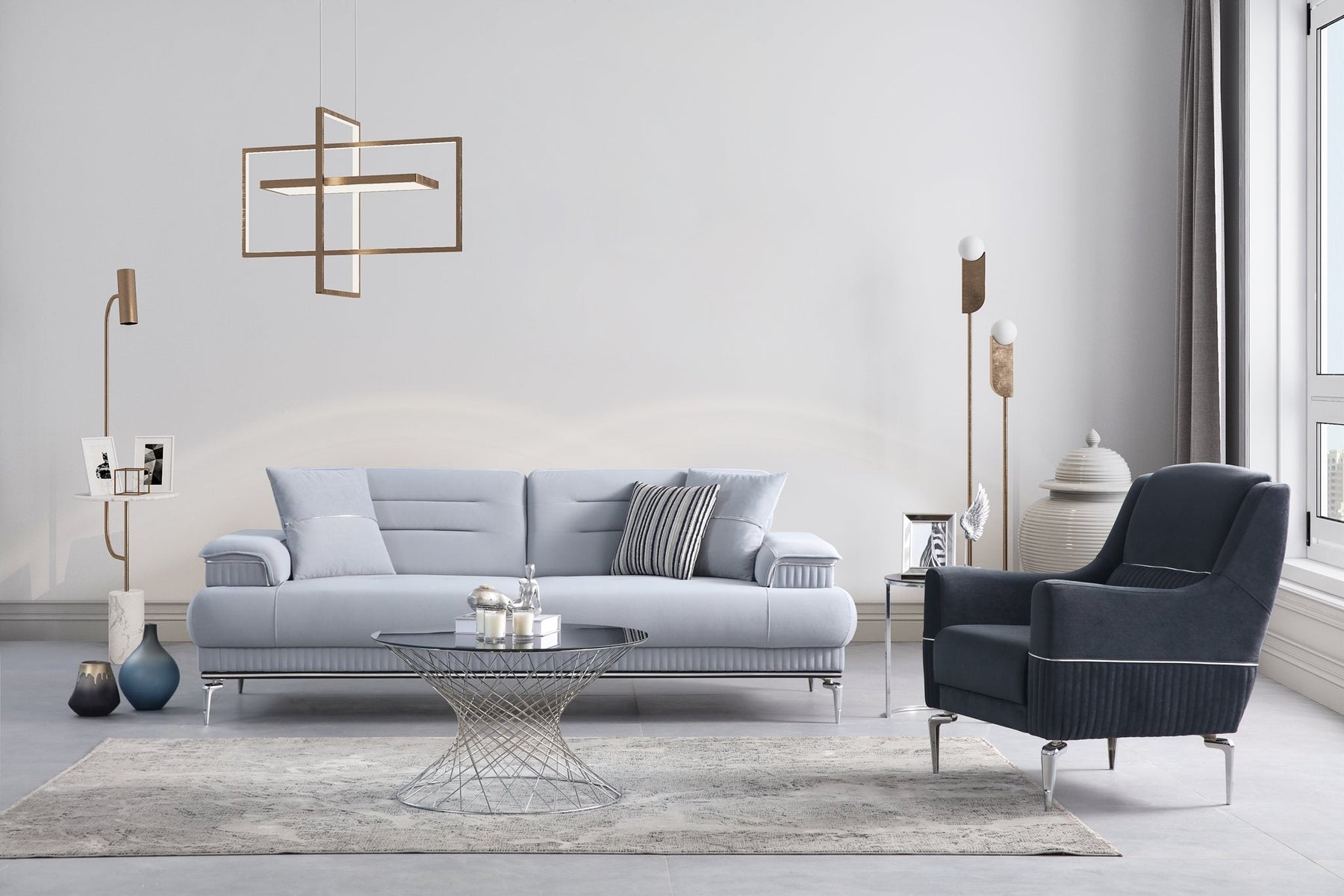 Madrid 2 Seater Sofa (K) by Netline Interiors