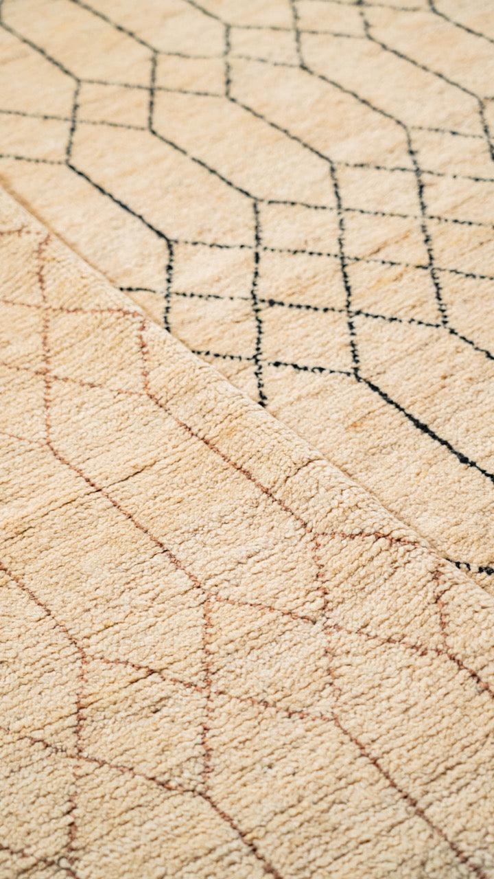 Bazm Hand Knotted Rug - 278 x 189 cm