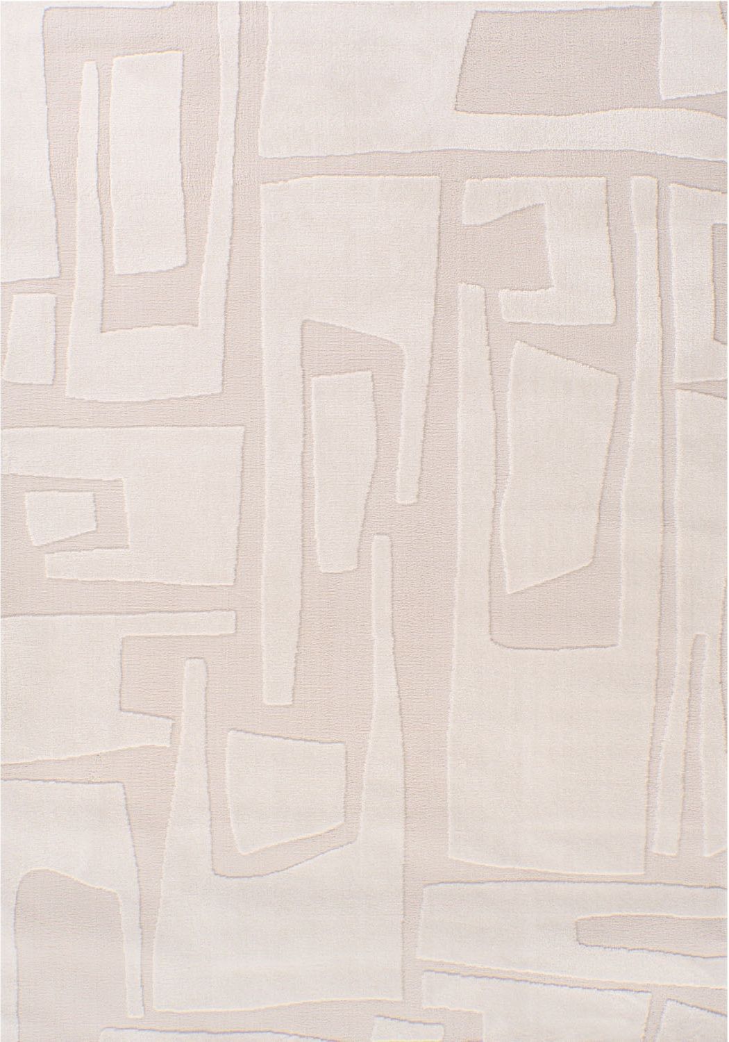 Loft Abstract Cream Rug