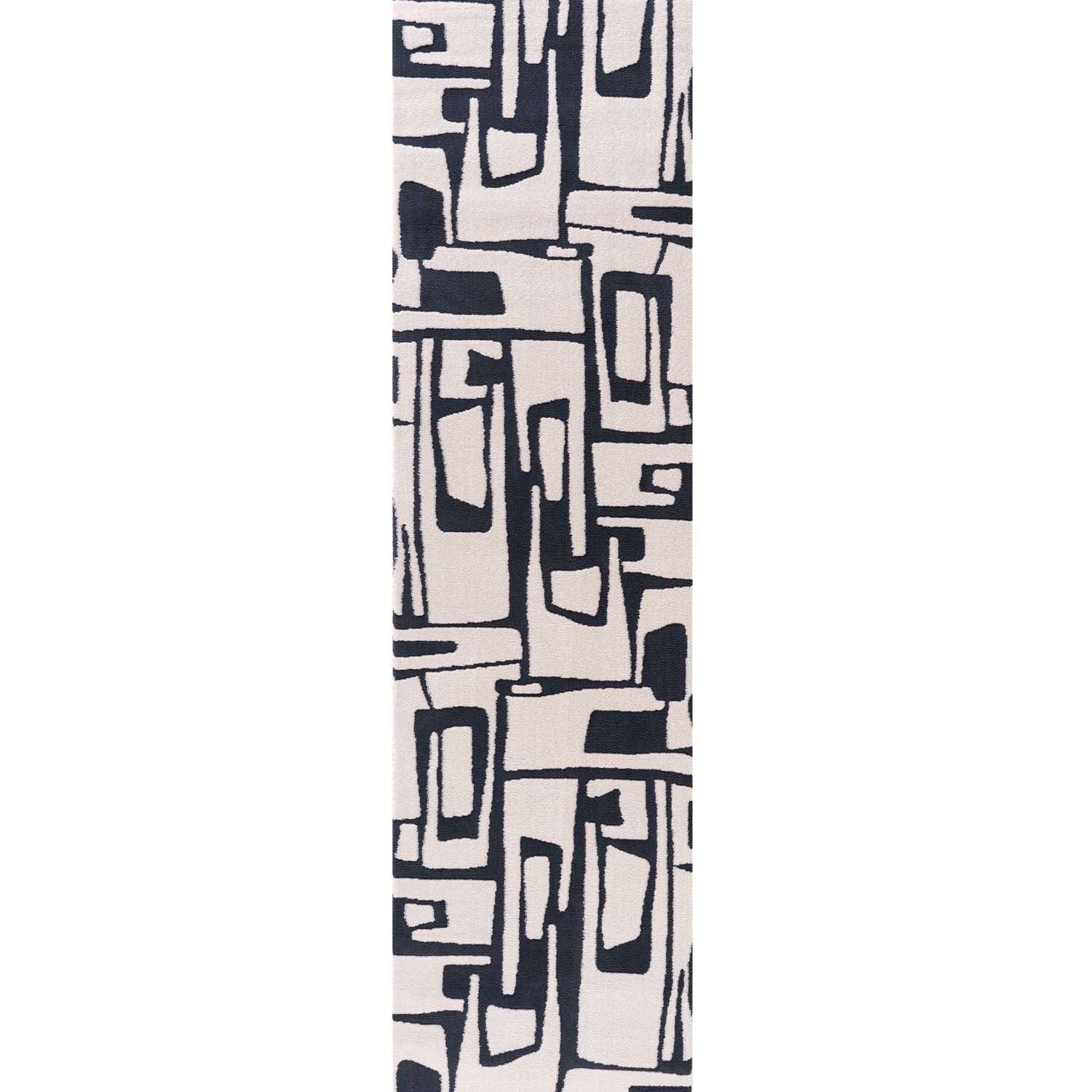 Loft Abstract Blue Rug