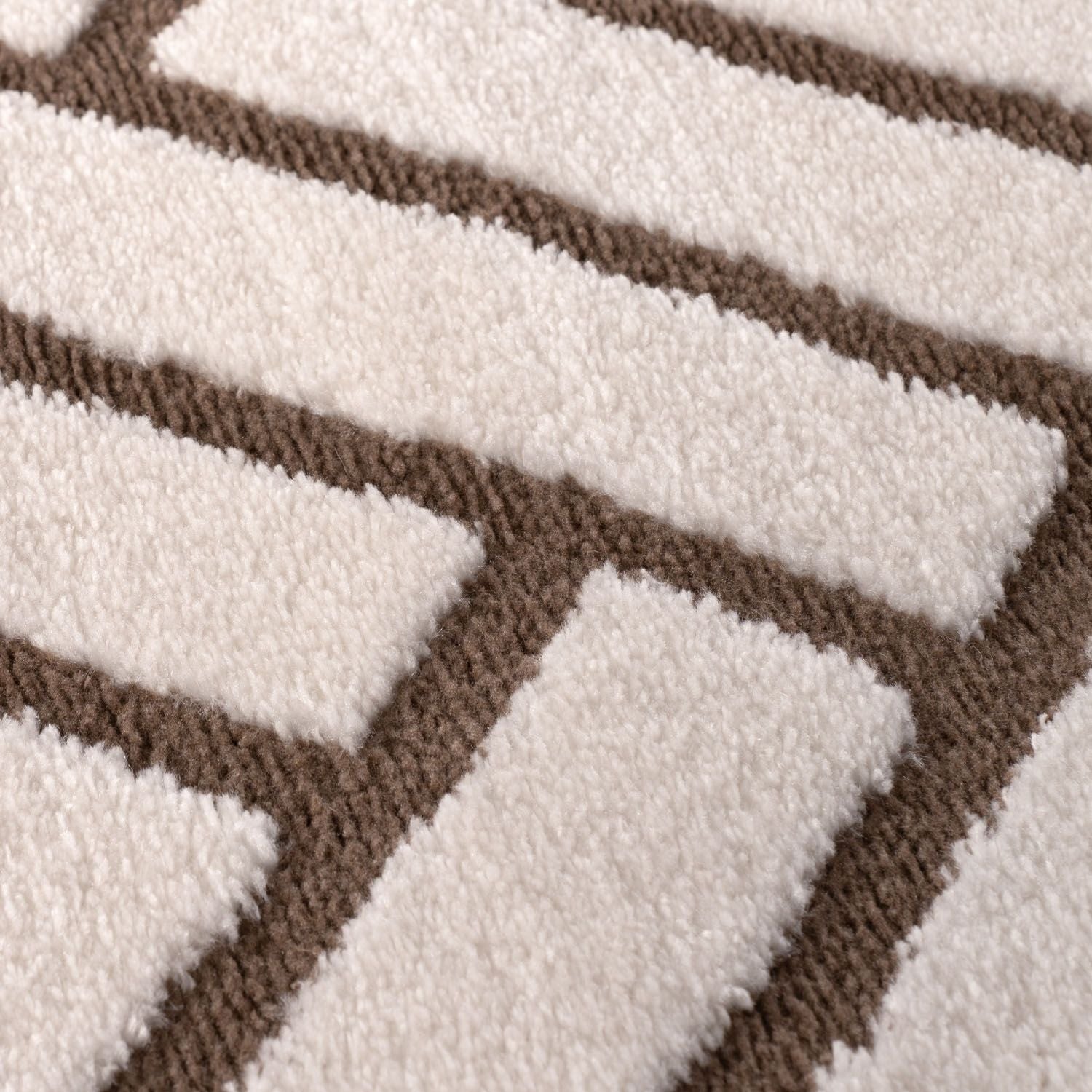 Loft Chevron Brown Rug