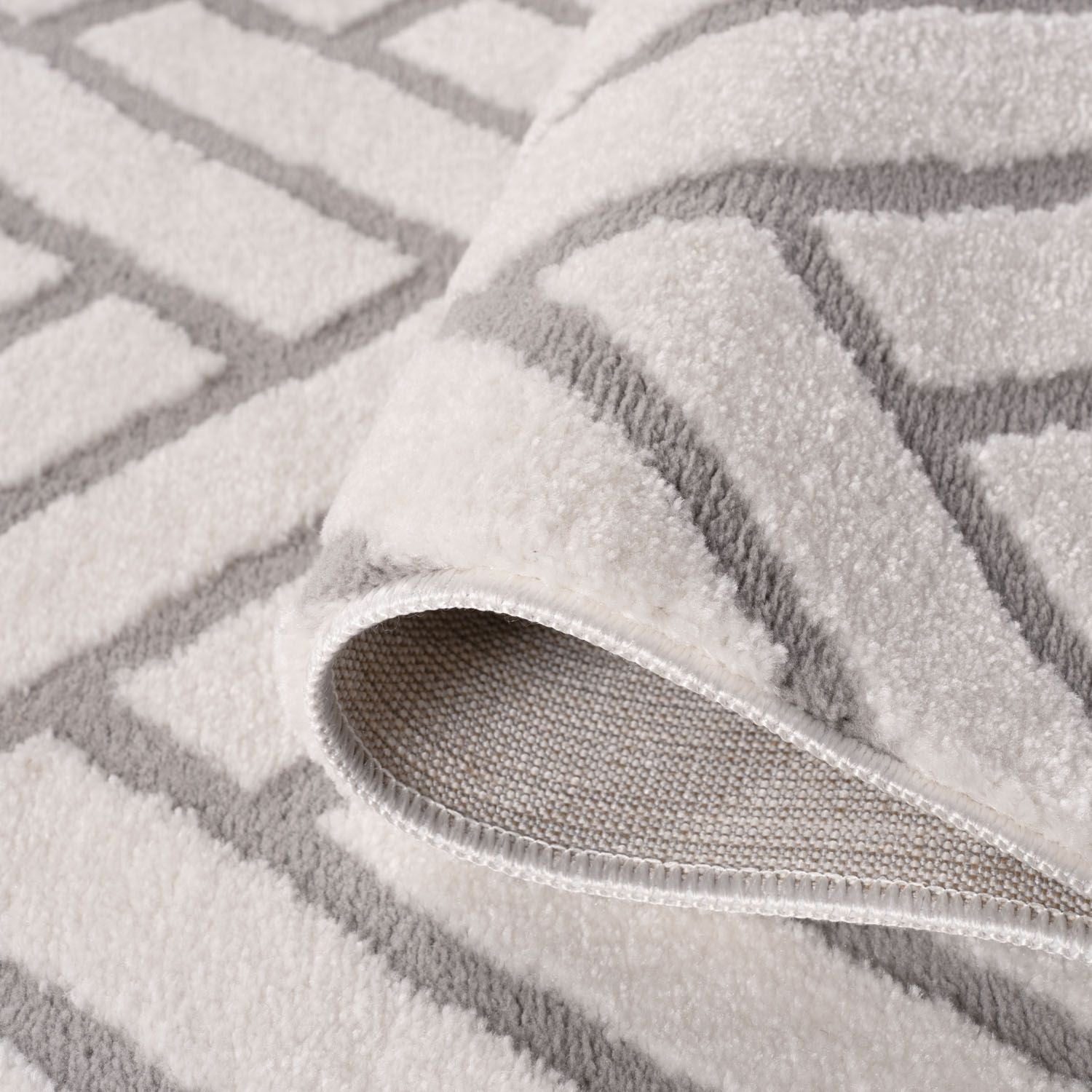 Loft Chevron Grey Rug