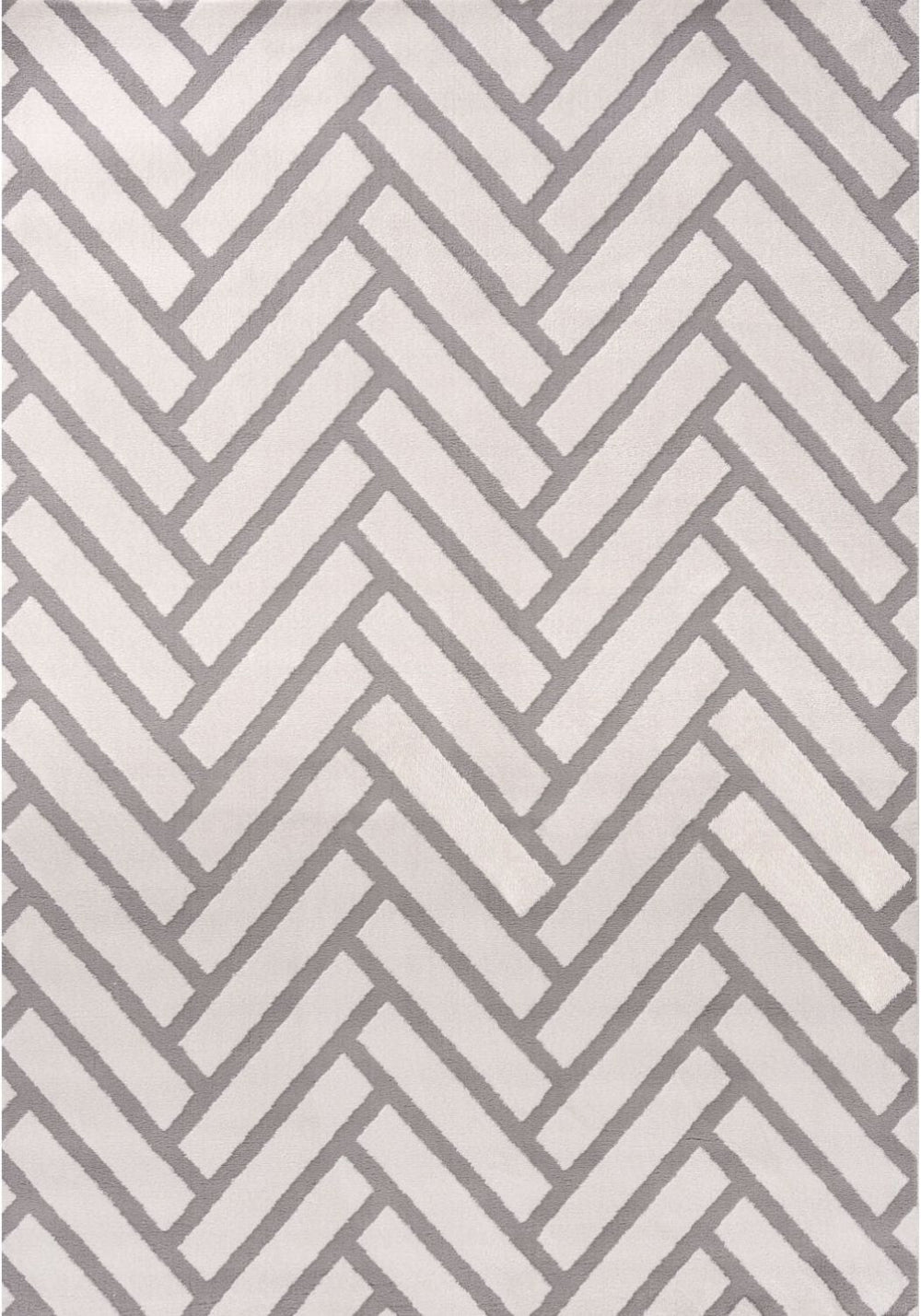 Loft Chevron Grey Rug