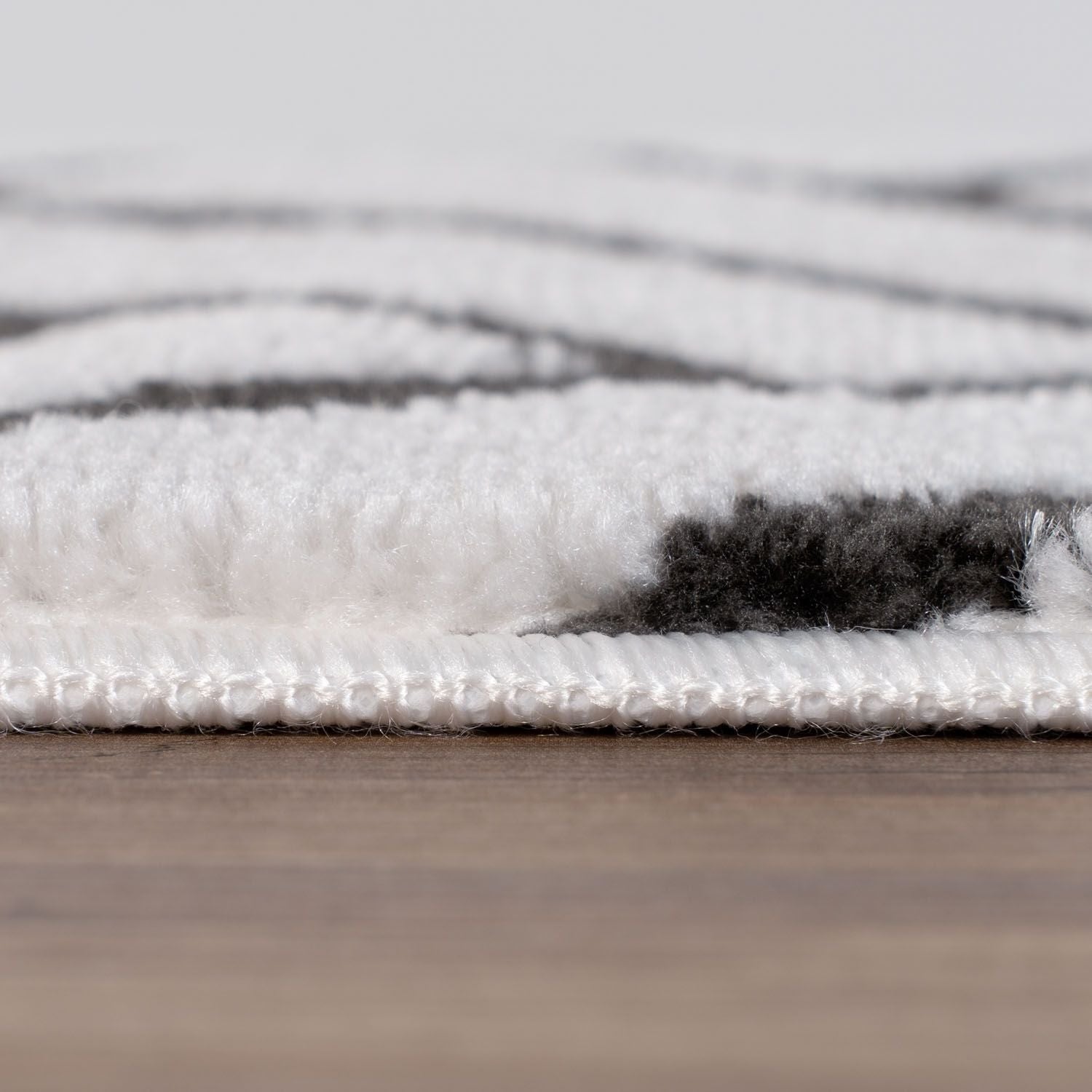 Loft Chevron Dark Grey Rug