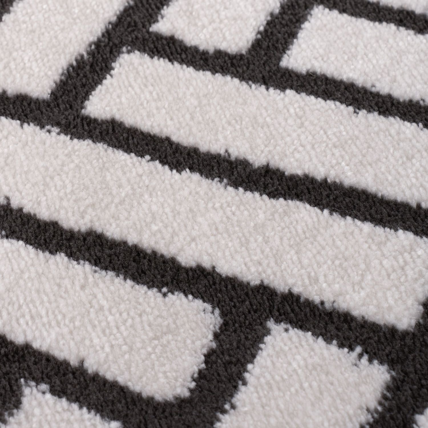 Loft Chevron Dark Grey Rug