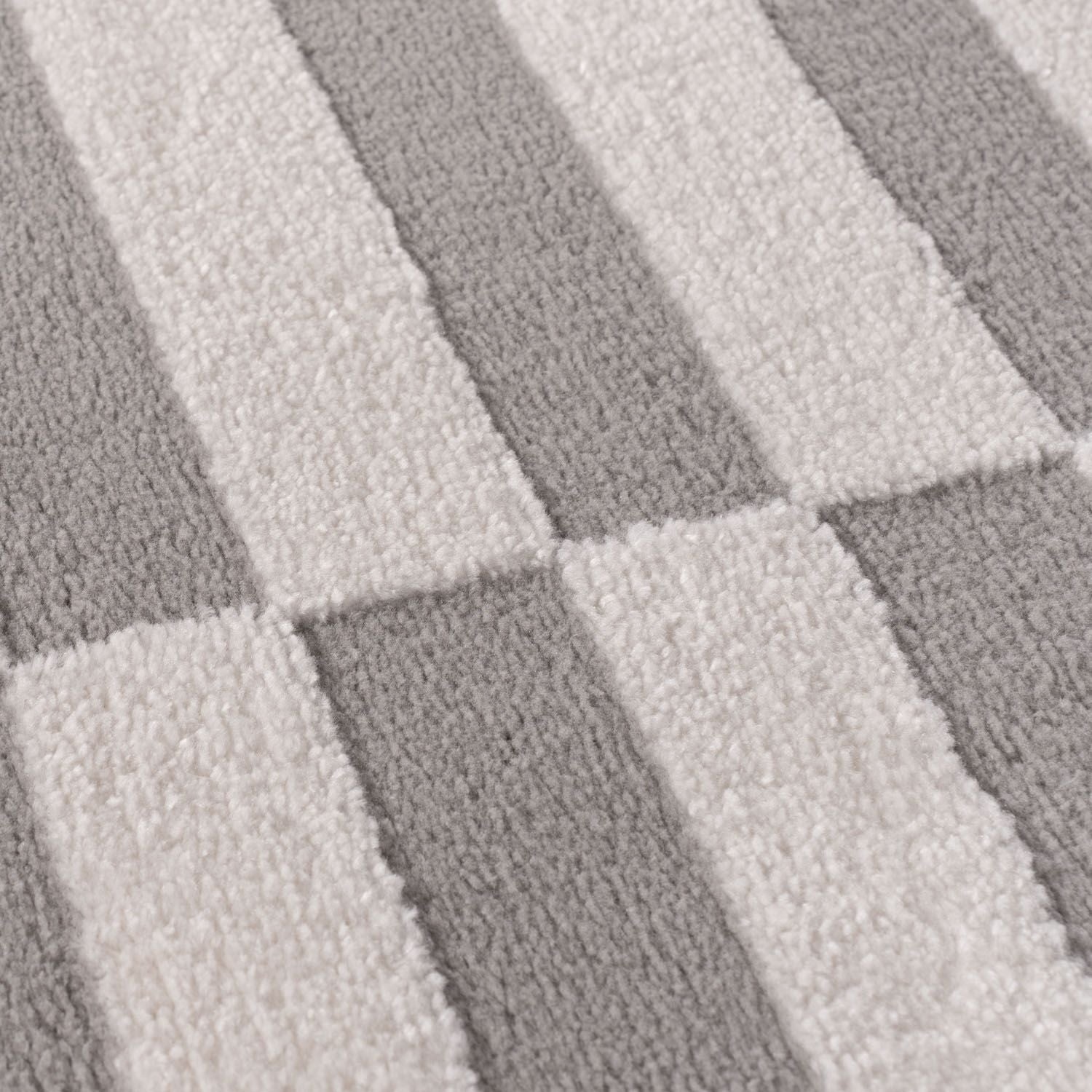 Loft Striped Grey Rug