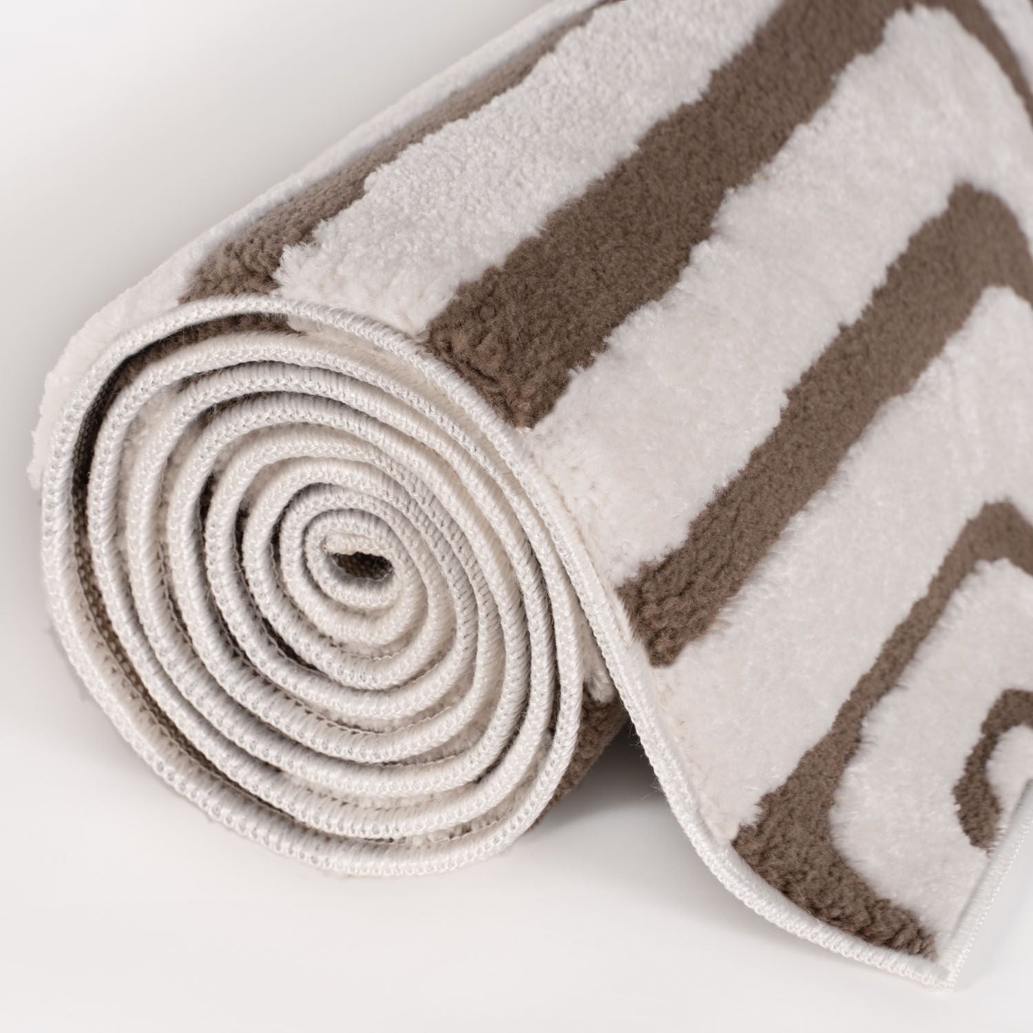 Loft Geometric Brown Rug