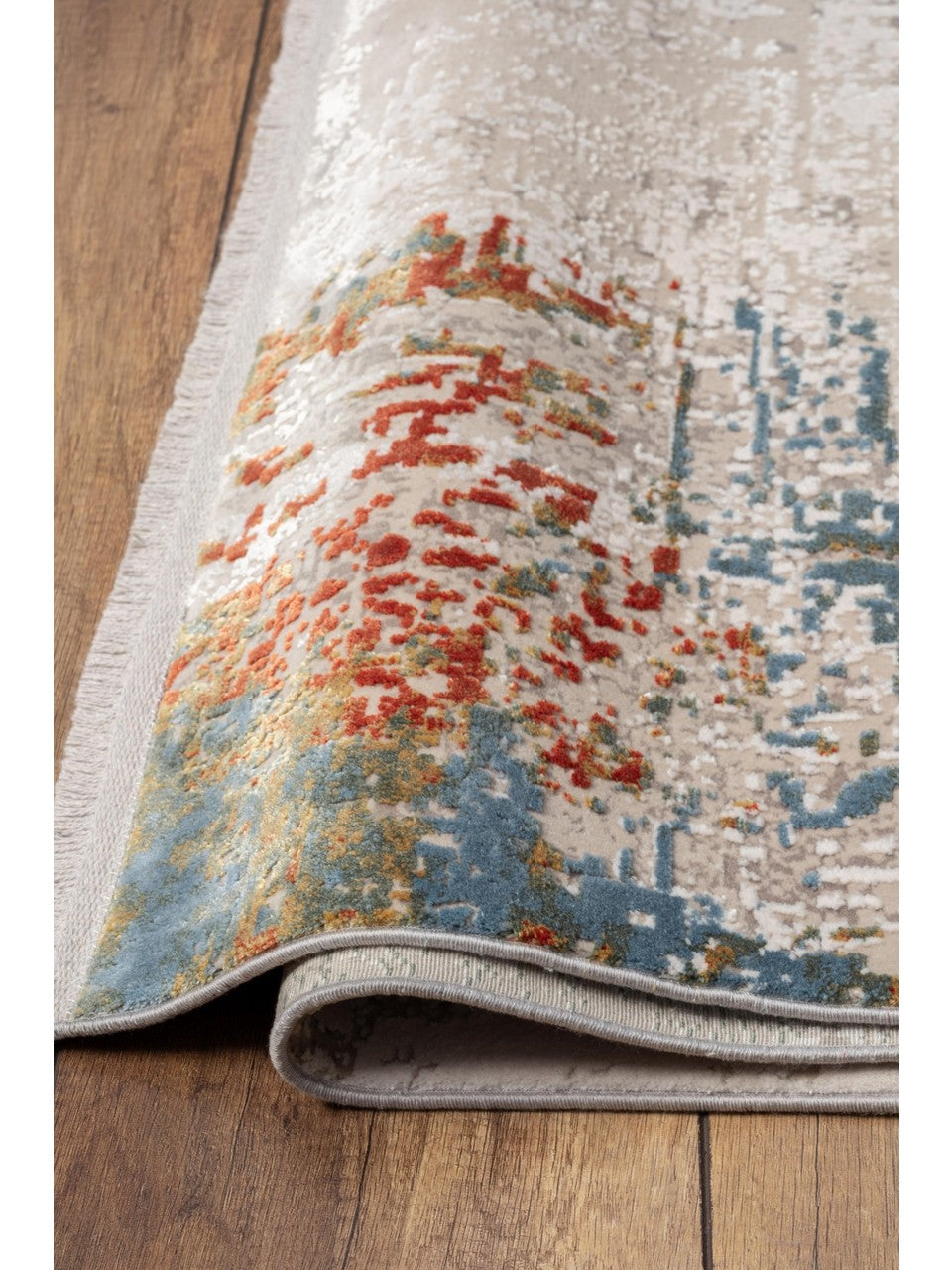 Netline Home Rugs Depot Beige Modern MD005 Area Rug – Durable Synthetic Fibres, Non‑Shed, Easy‑Clean, Durable | Bedroom, Study, Kids Room, Entryway