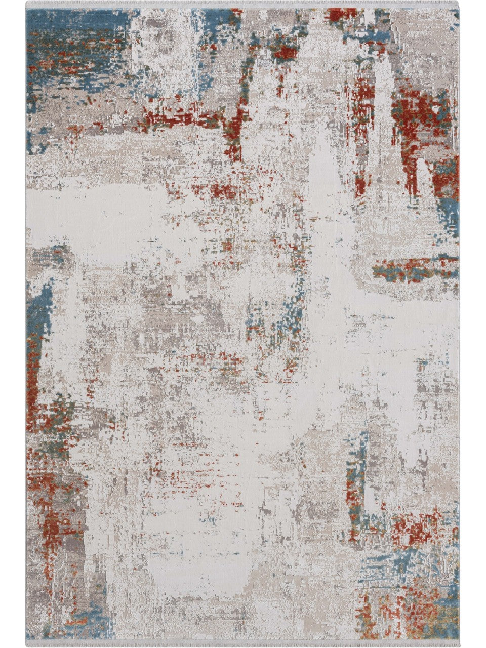 Netline Home Rugs Depot Beige Modern MD005 Area Rug – Durable Synthetic Fibres, Non‑Shed, Easy‑Clean, Durable | Bedroom, Study, Kids Room, Entryway