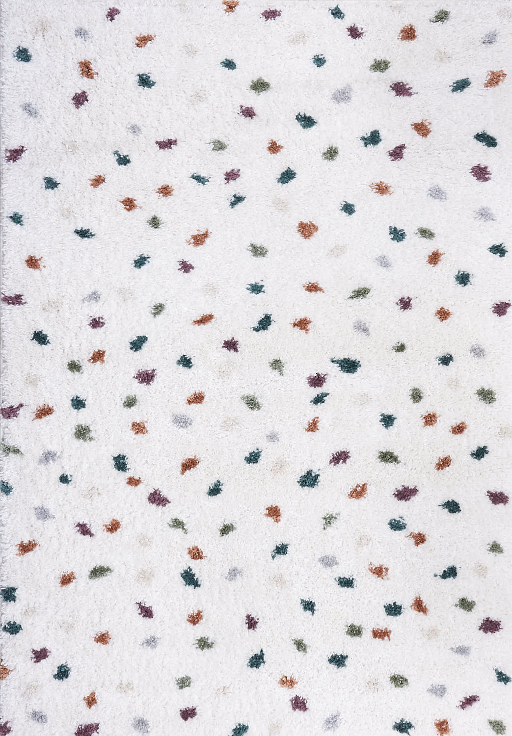 Moodi Shaggy Multicolour Jubile Rug