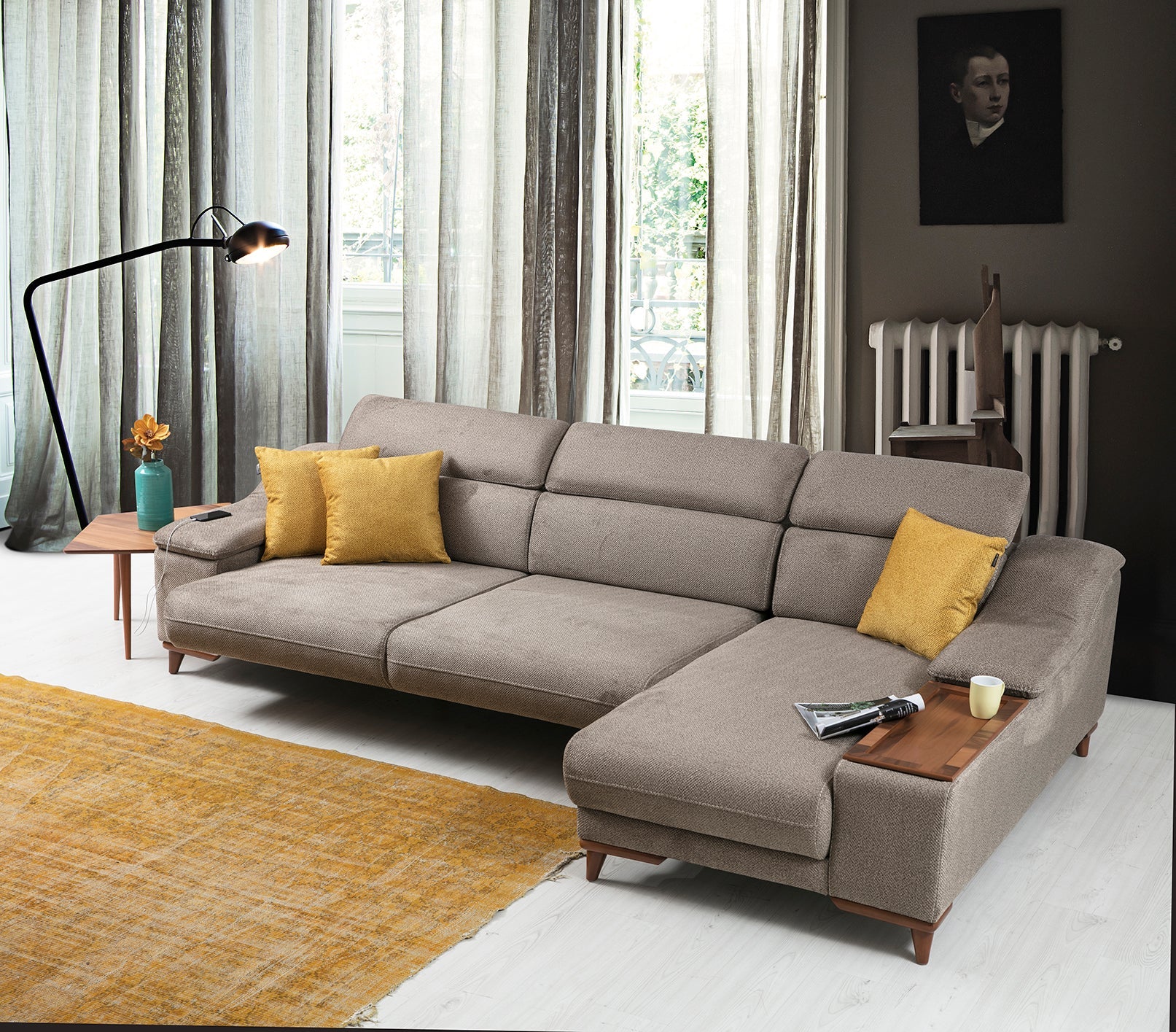 Mustang Relax Mini Corner Sofa (S) by Netline Interiors