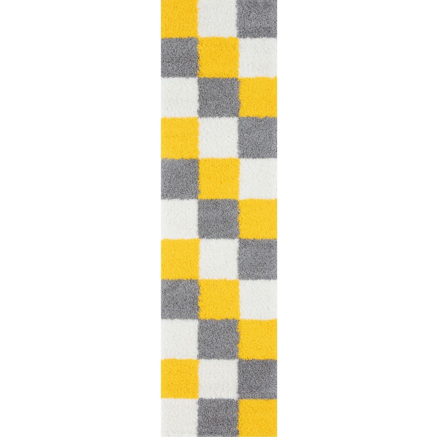 Myshaggy Geometric Yellow Rug