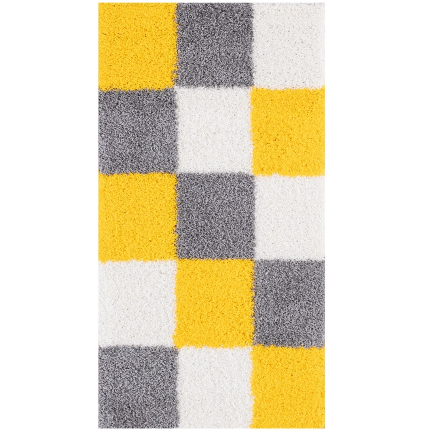 Myshaggy Geometric Yellow Rug