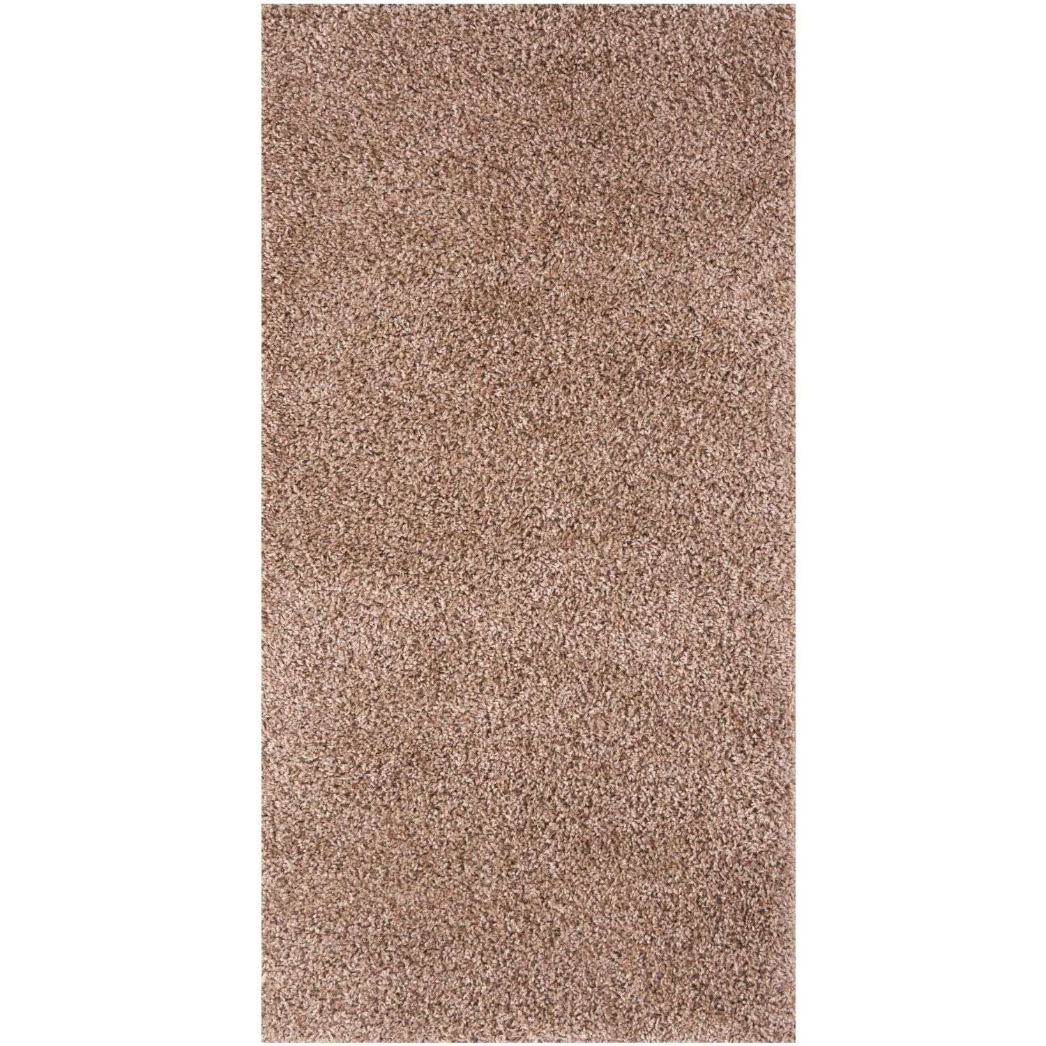 Myshaggy Solid Beige Rug