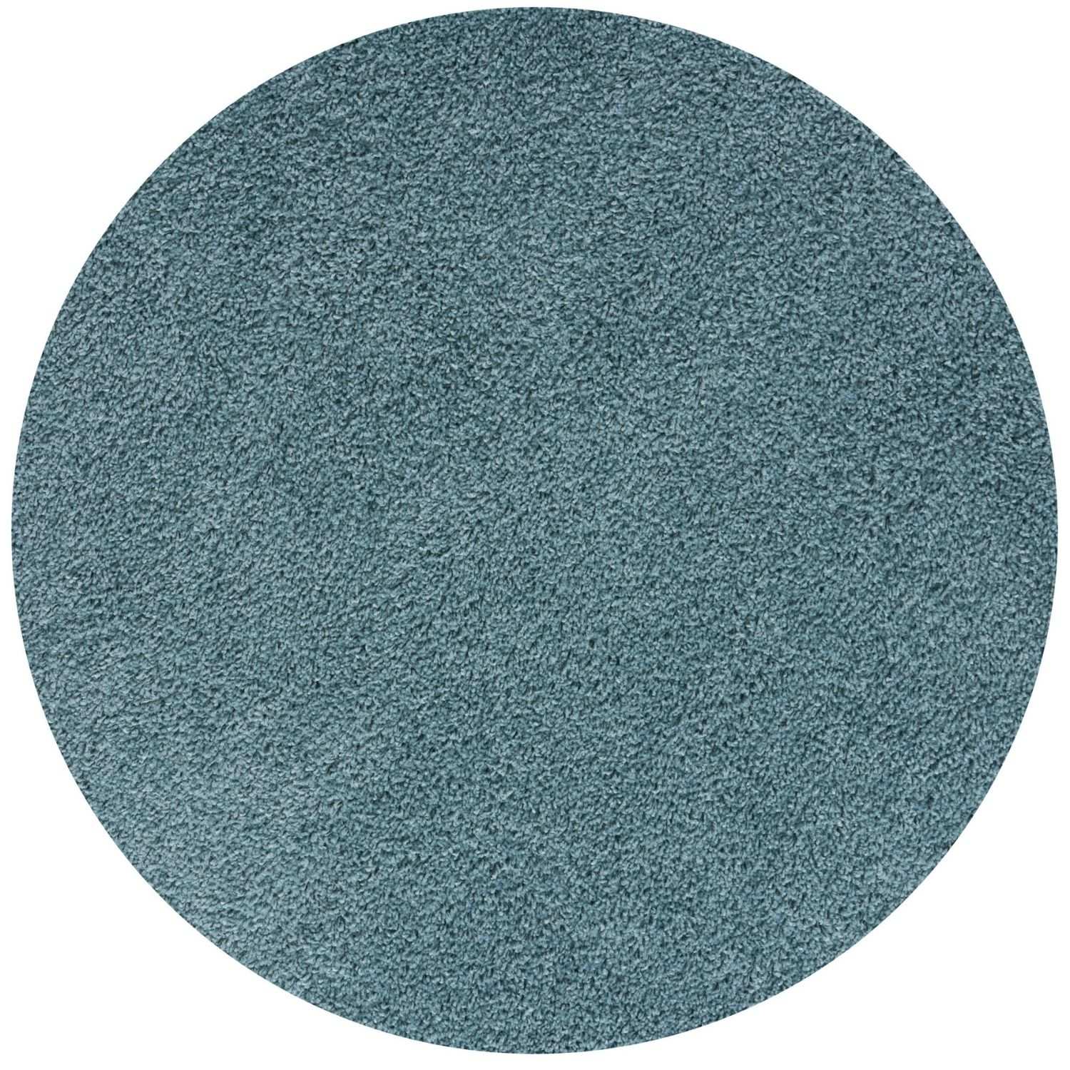 Myshaggy Solid Duck Egg Blue Rug