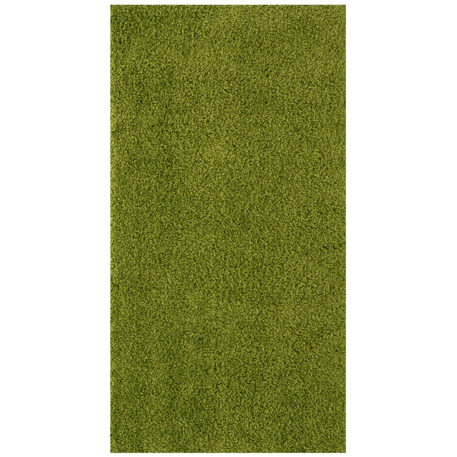 Myshaggy Solid Green Rug