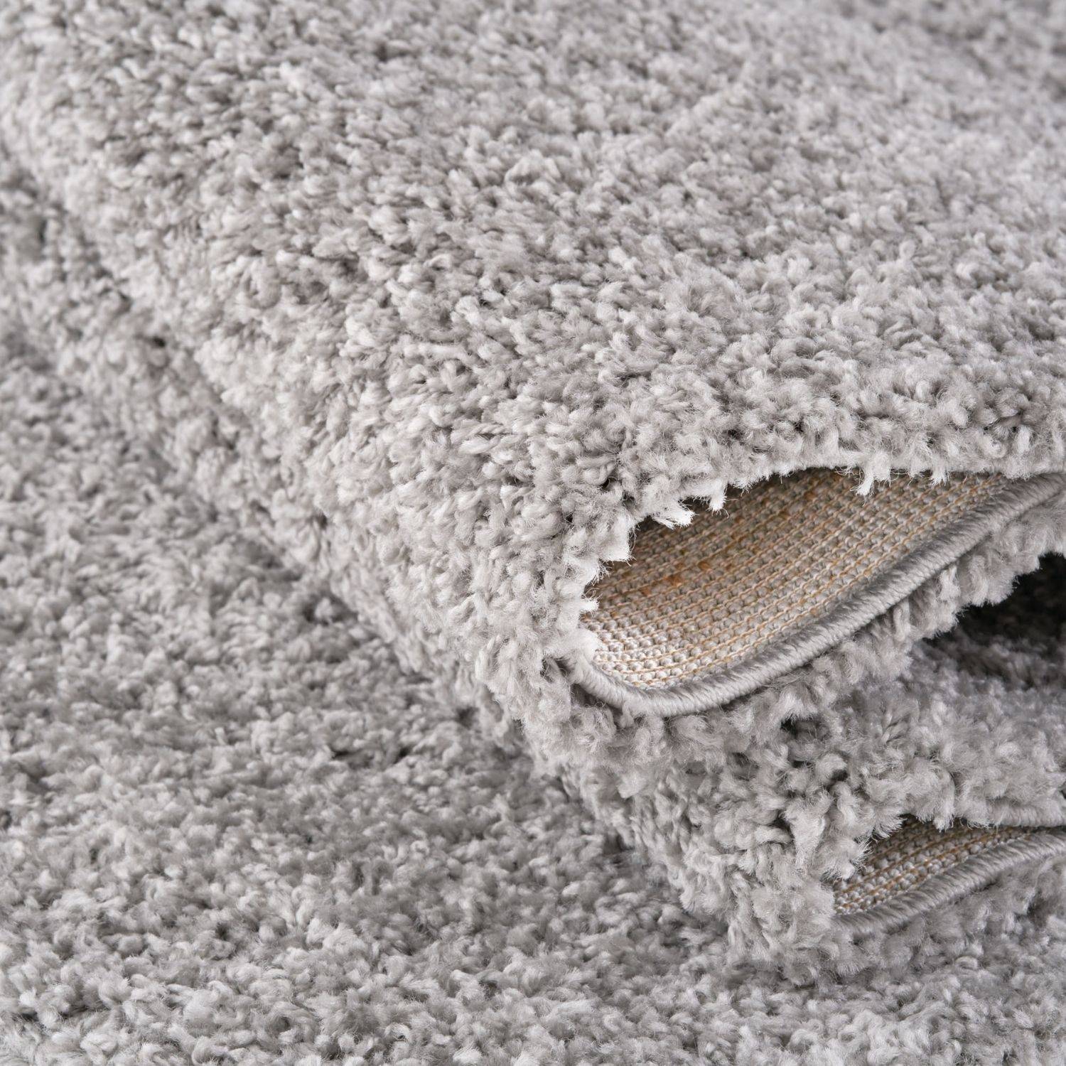 Myshaggy Solid Grey Rug