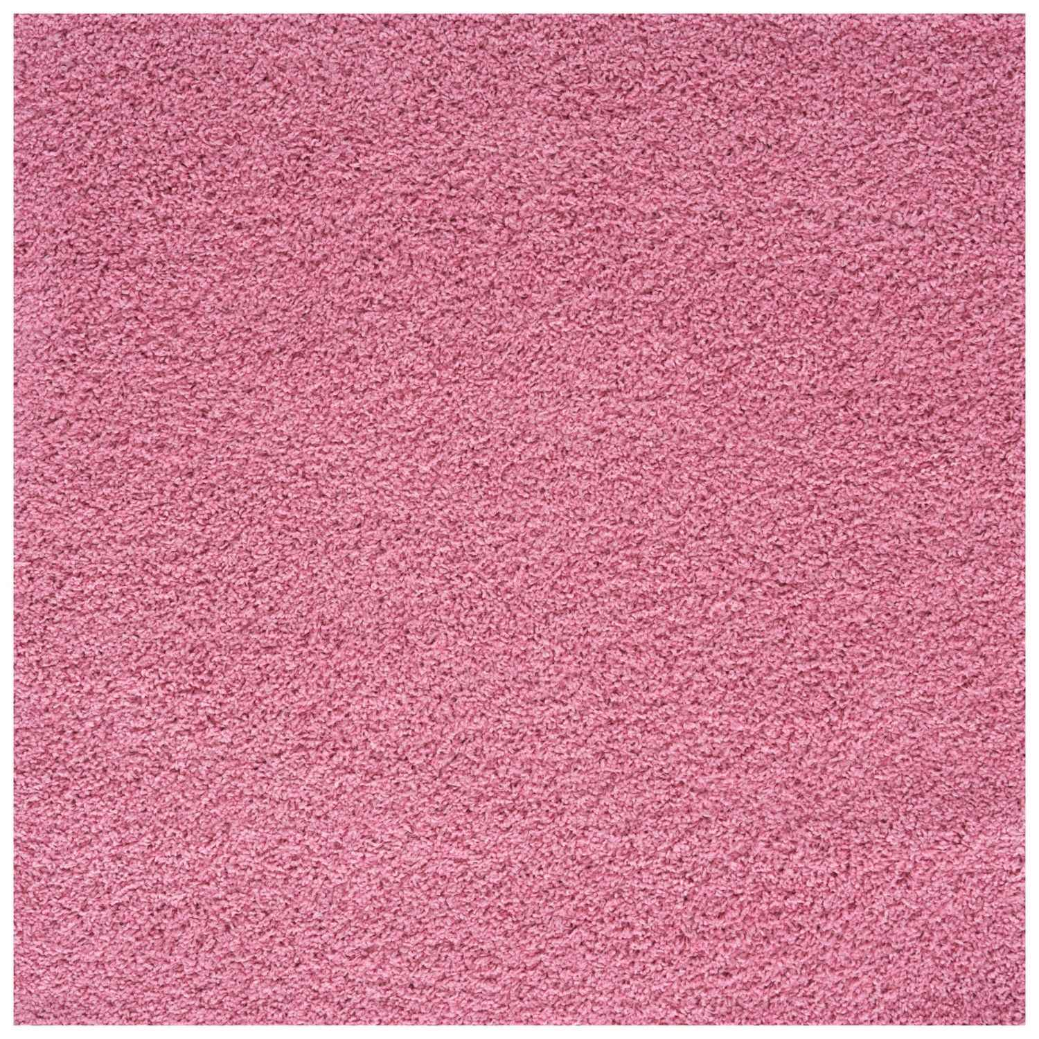 Myshaggy Solid Pink Rug