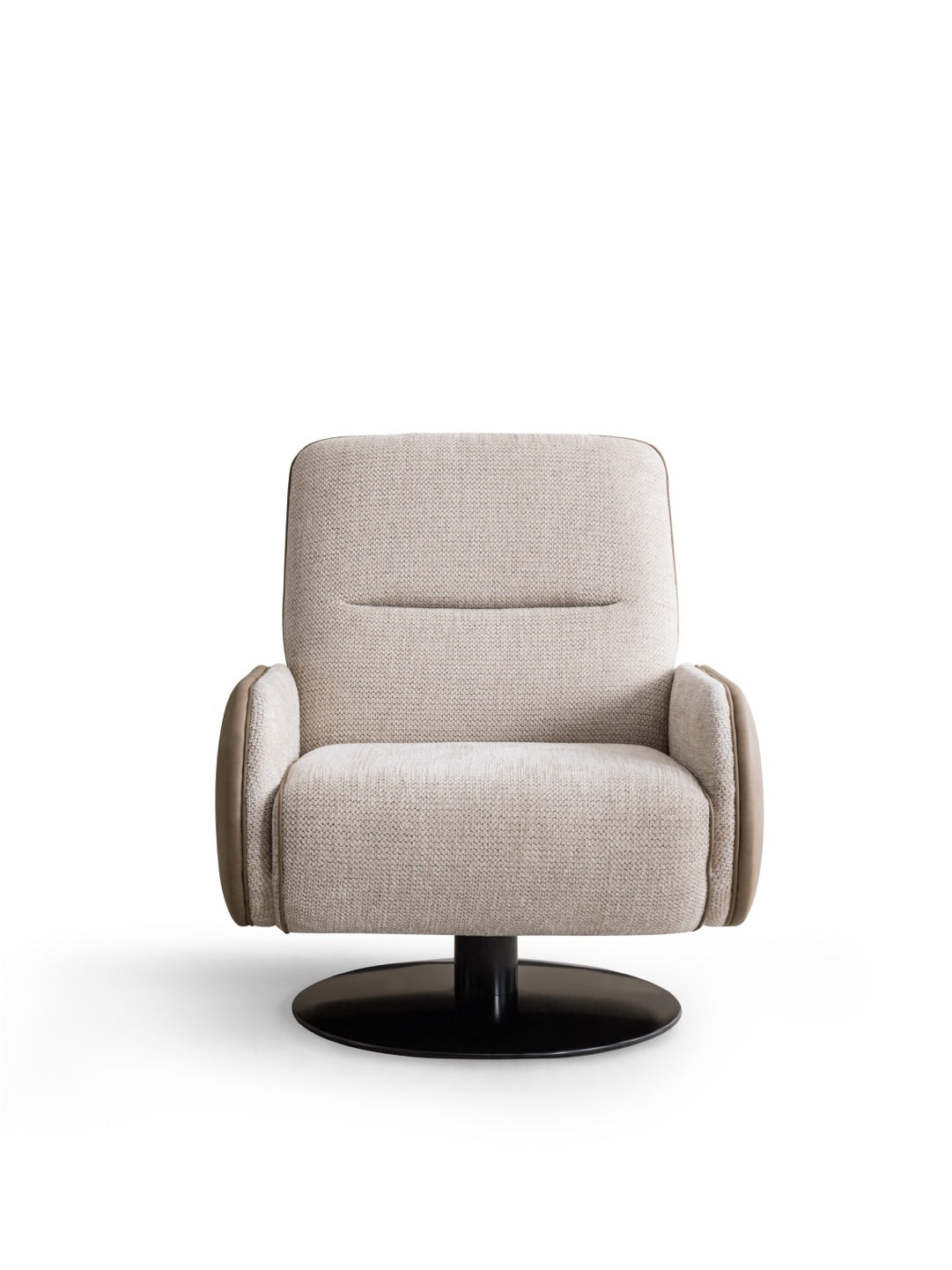 Netline Home Interior Melisa armchair with plush cushioning and modern design, perfect for comfortable accent seating in living spaces.